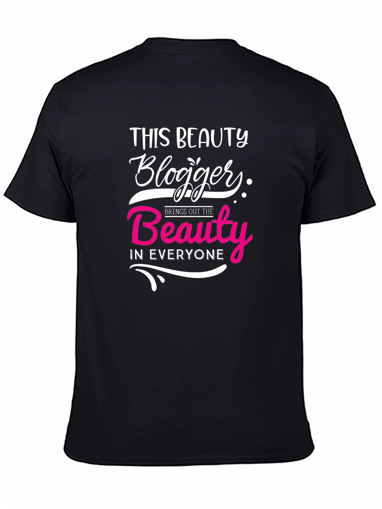 Black Beauty Blogger Graphic T-Shirt view 4