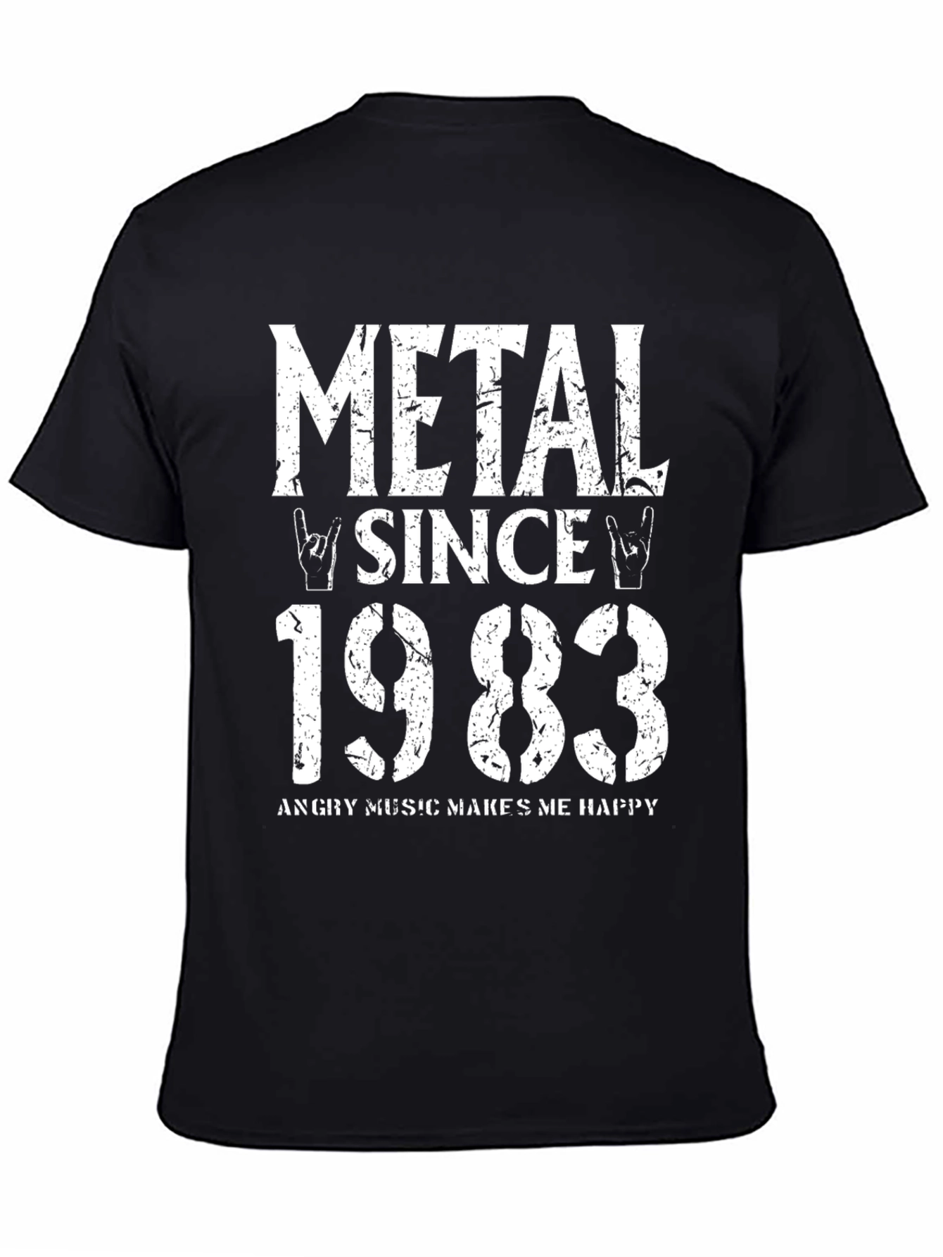 Black Metal Since 1983 Graphic T-Shirt view 4