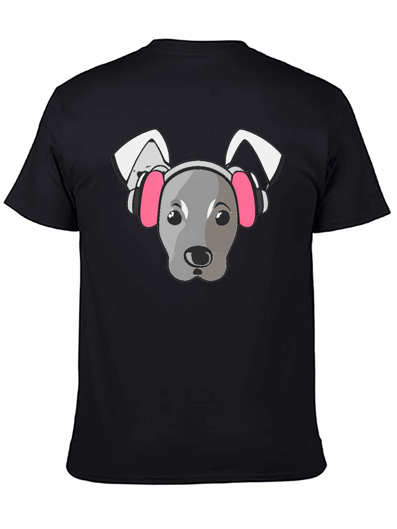 Black Dog DJ Black T-Shirt view 4
