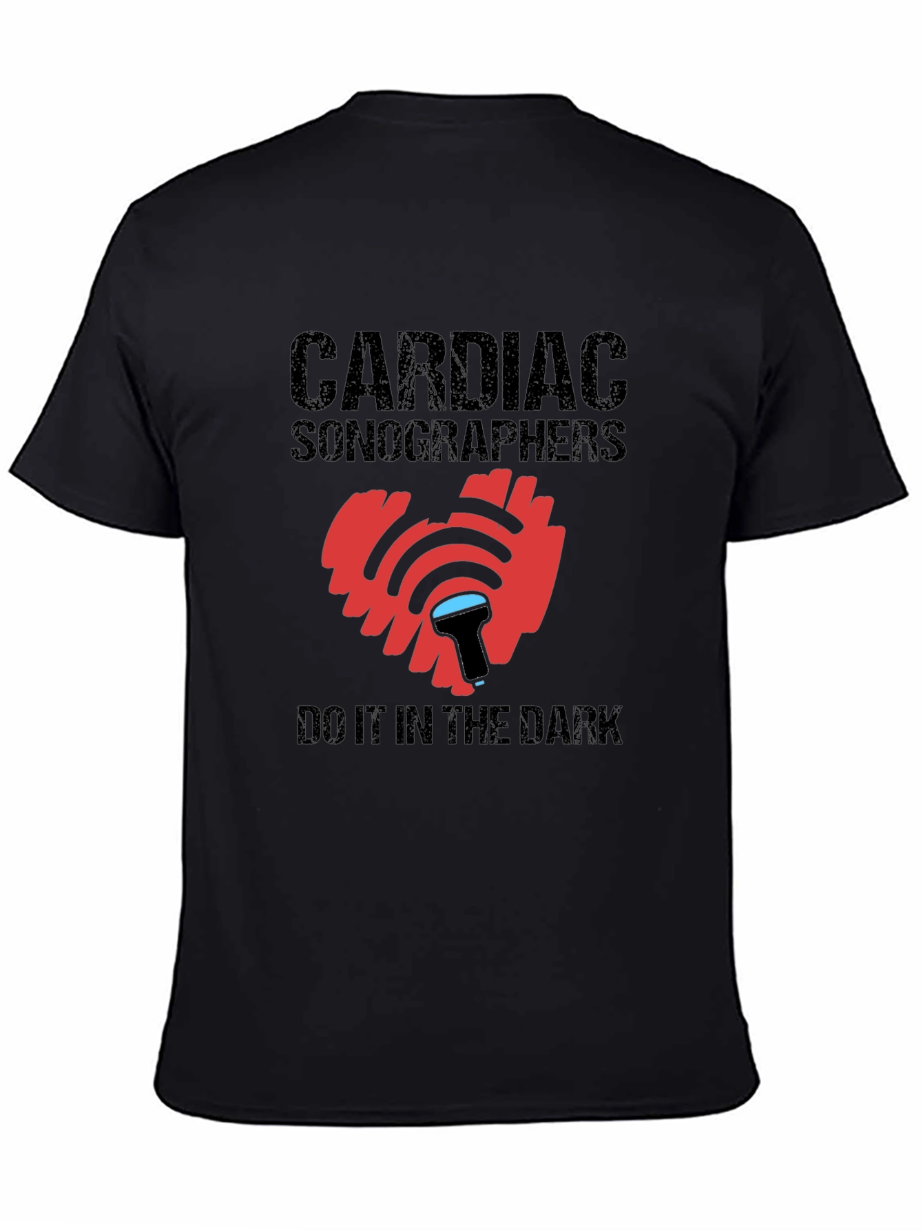 Cardiac Sonographer T-Shirt Heart Ultrasound Tee - 4