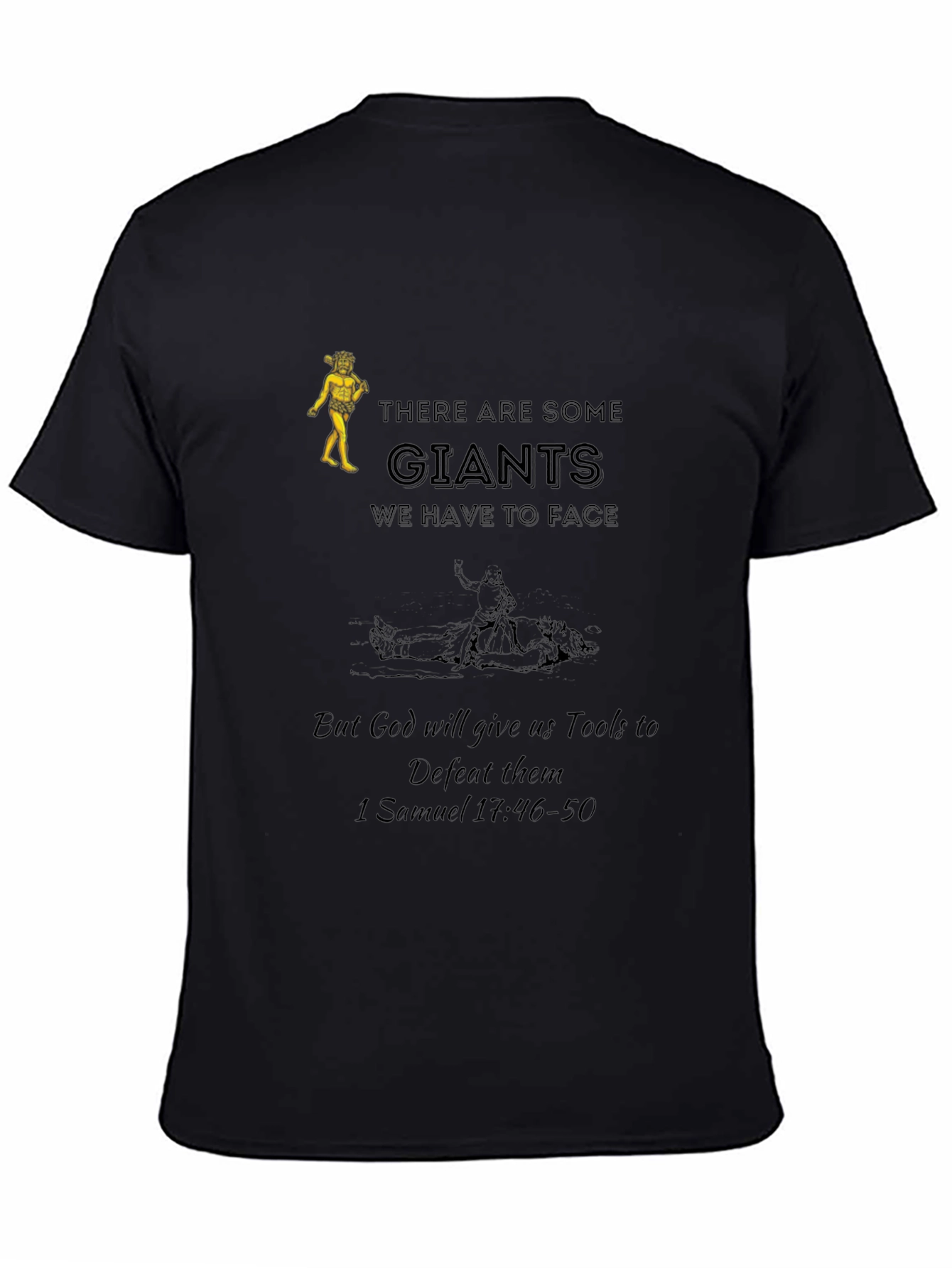 Giants We Face T-Shirt - Christian Apparel - 4