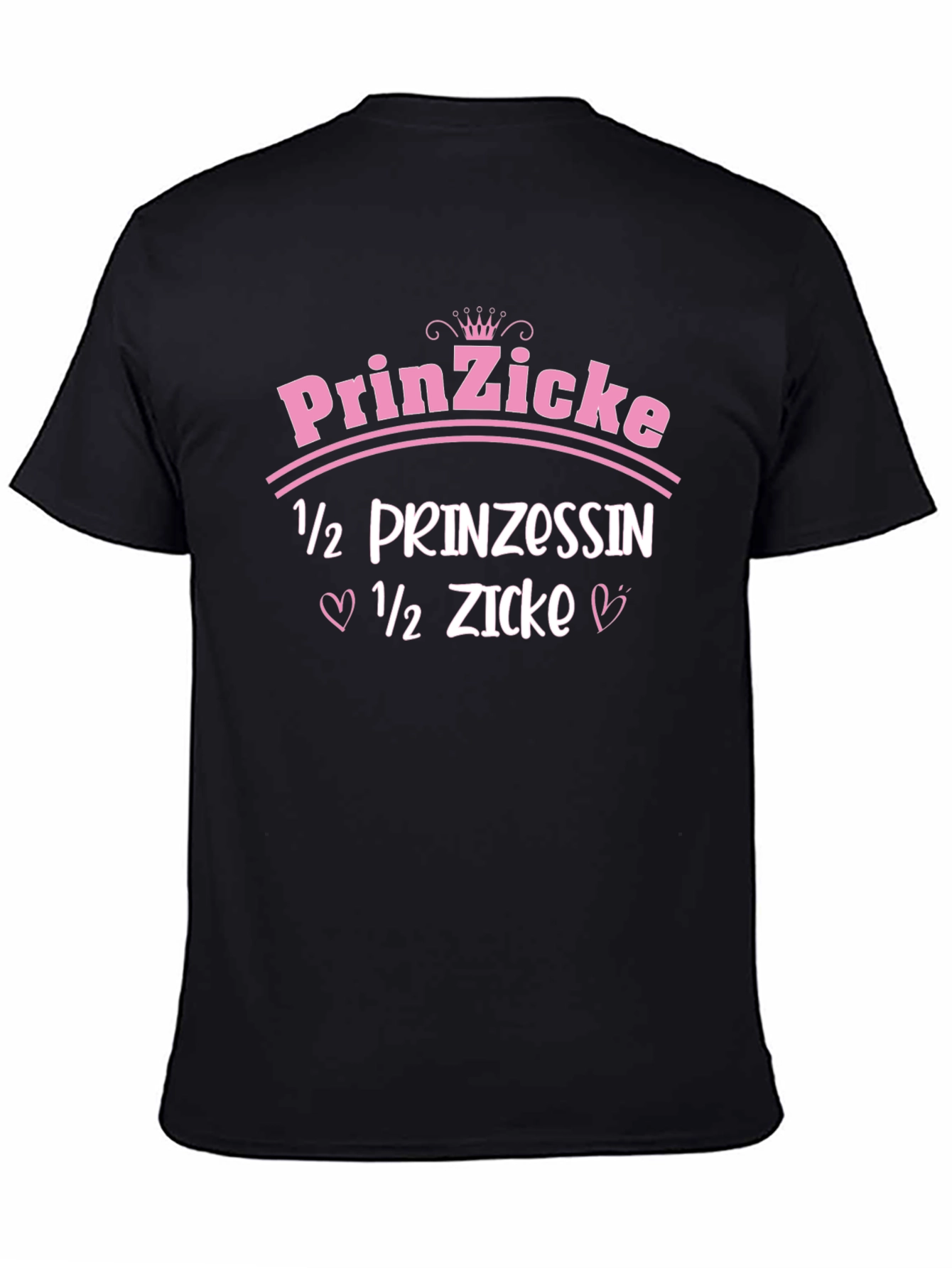 Black PrinzZicke Princess Zicke T-Shirt view 4