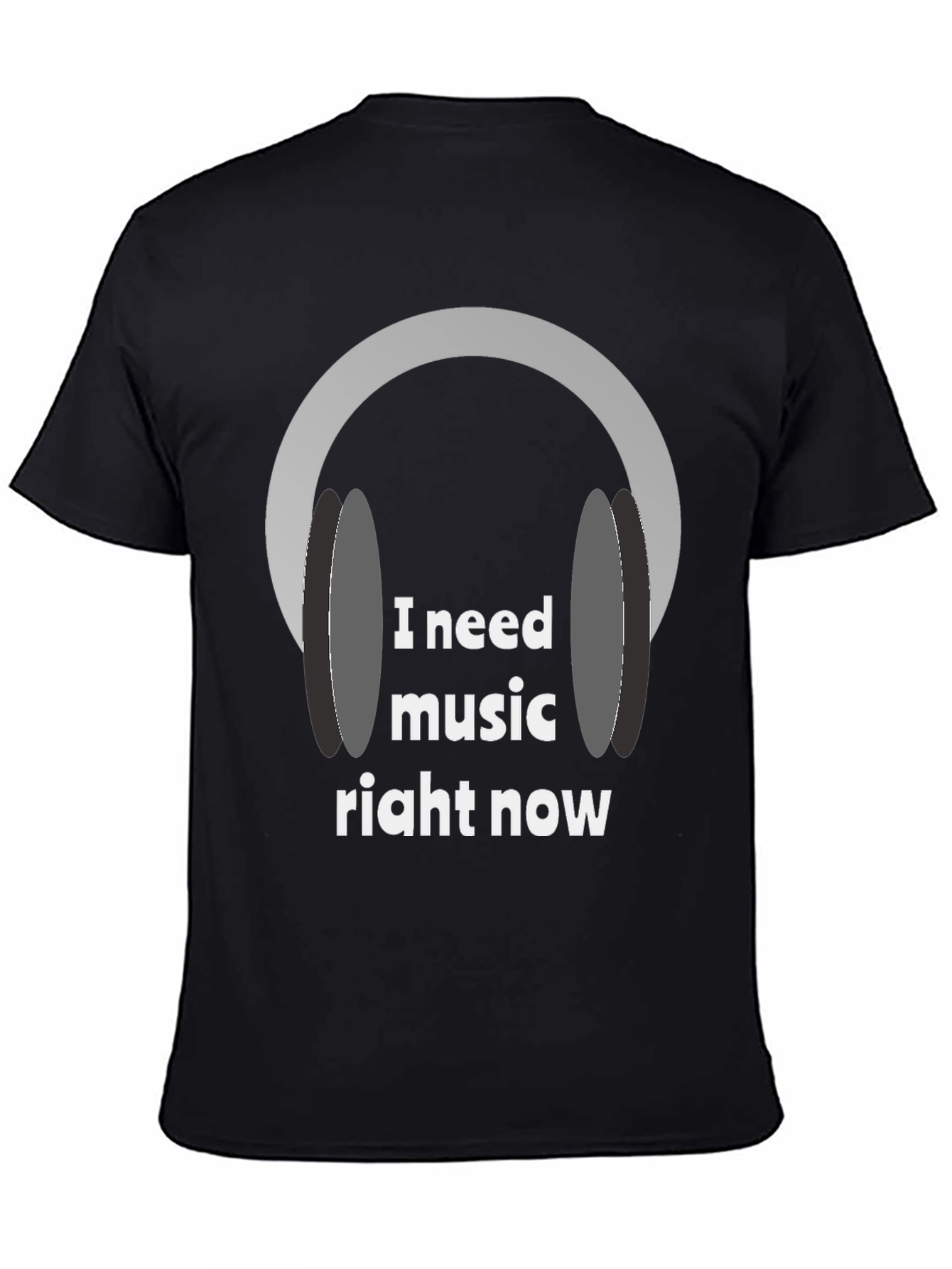 I Need Music Right Now Graphic Tee - 4