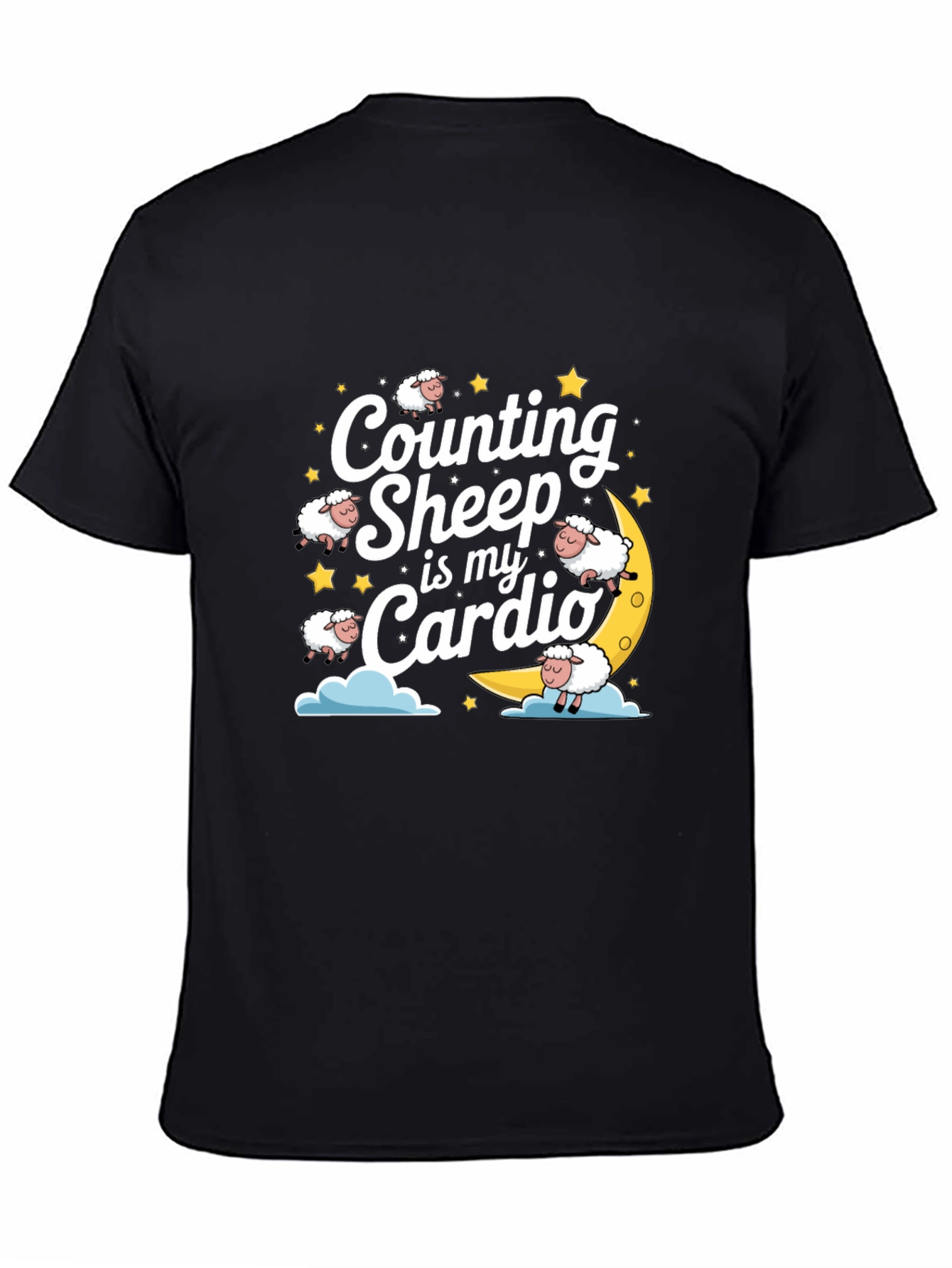 Black Counting Sheep Cardio Tee view 4