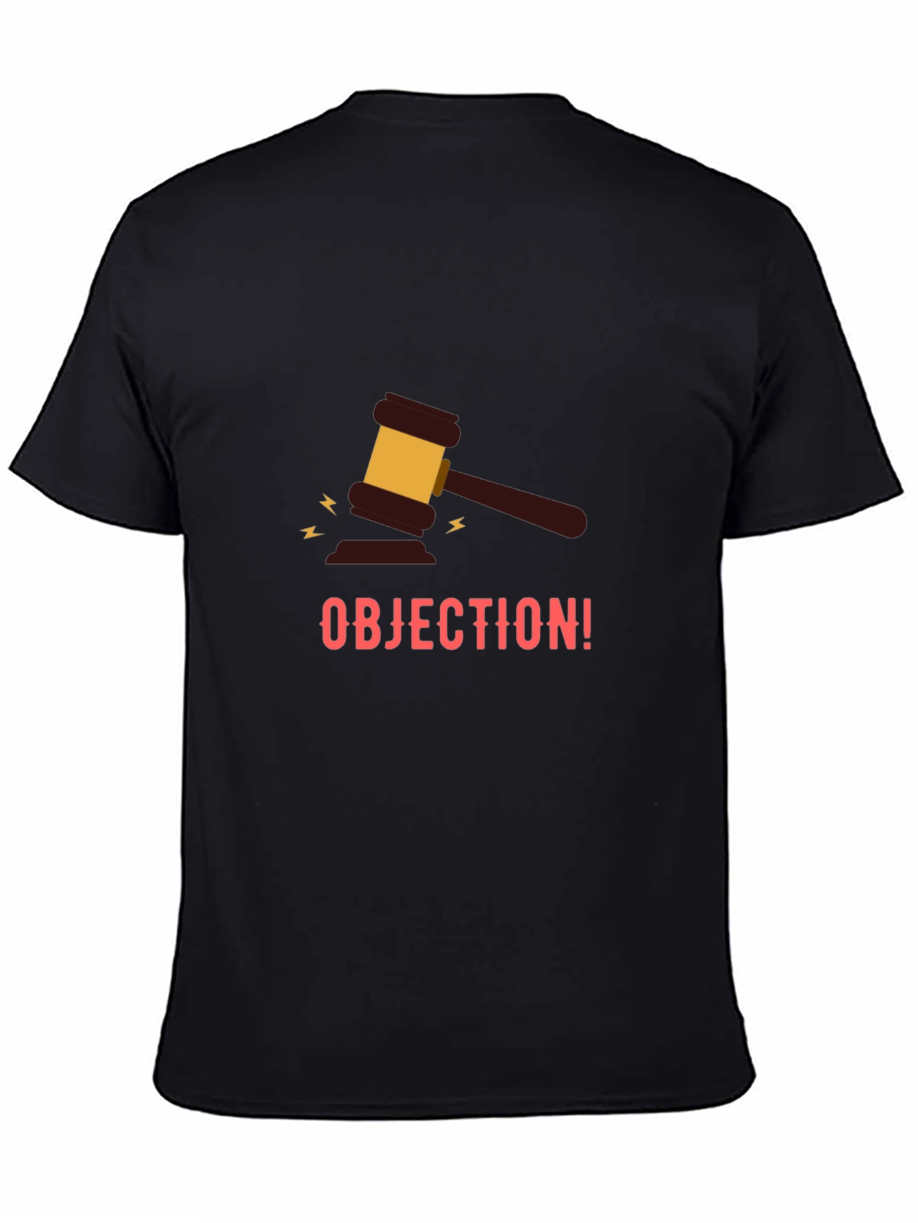 Objection! Graphic T-Shirt - Courtroom Humor Tee - 4