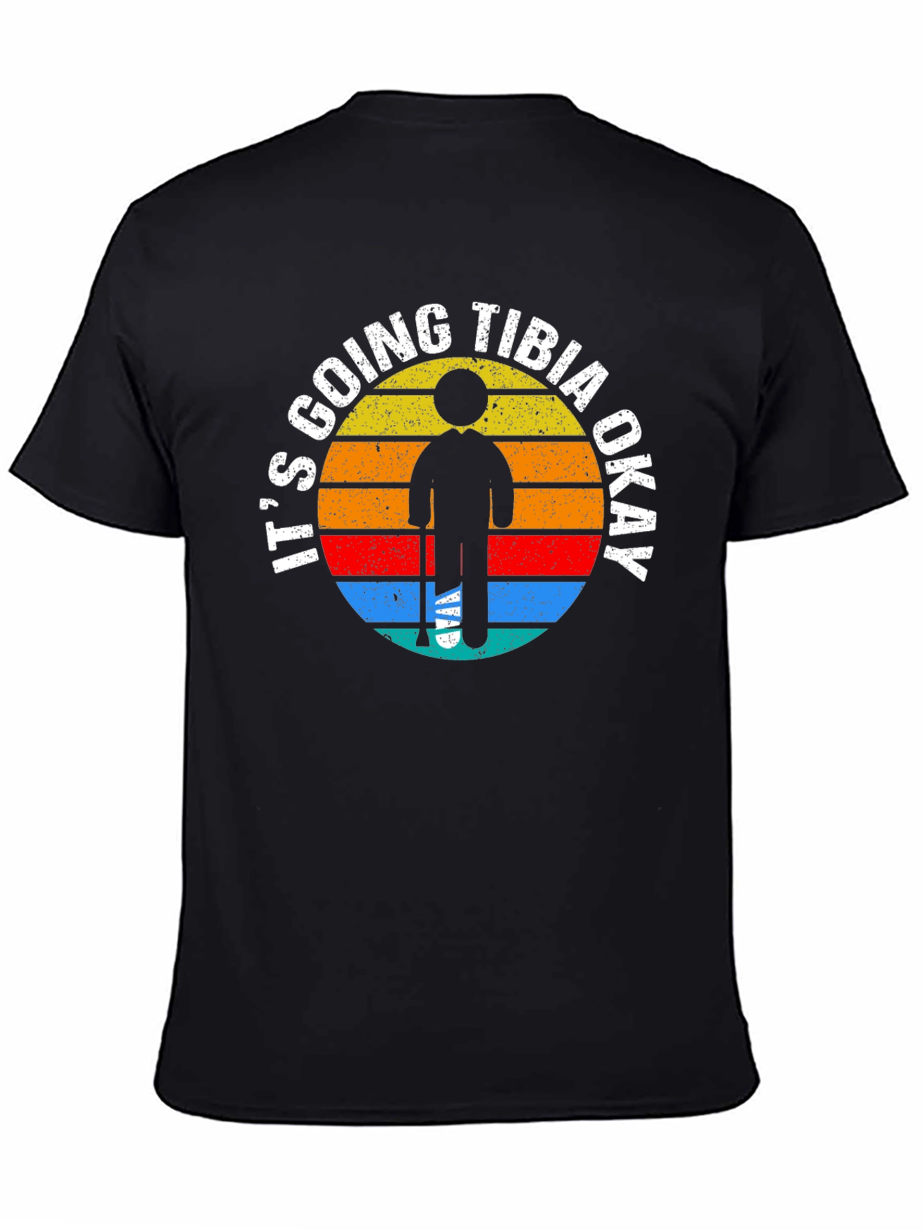 Black It's Going Tibia Okay T-Shirt  view 4