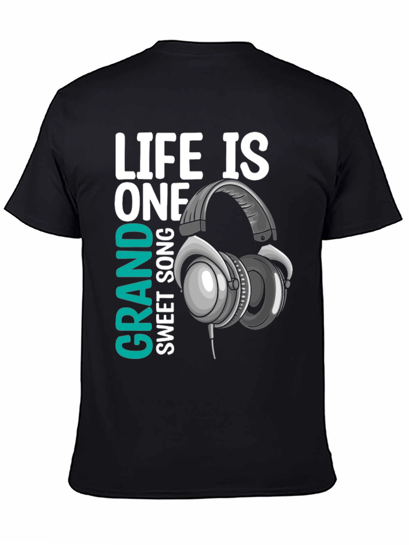Black Life Is One Grand Sweet Song T-Shirt view 4