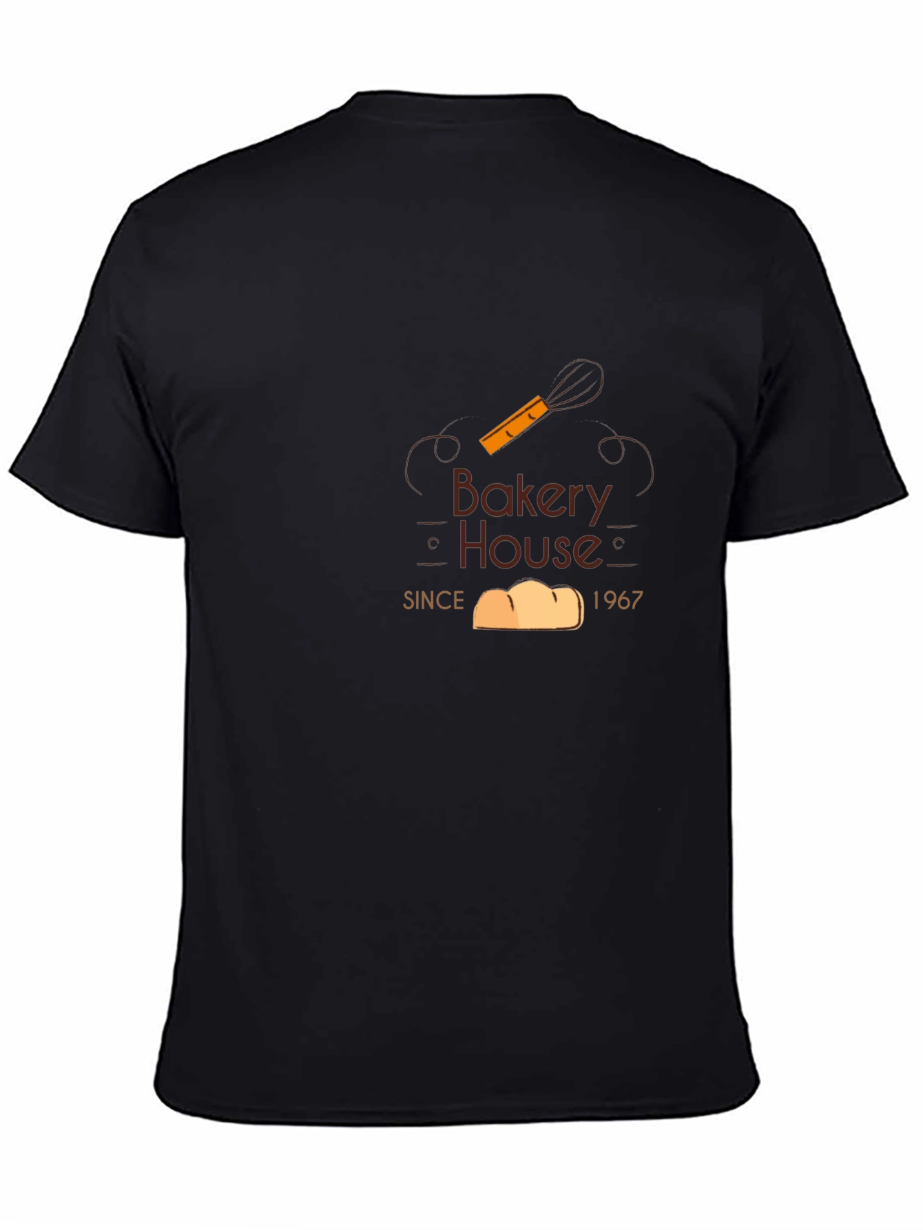 Black Bakery House T-Shirt - Since 1967 - Baking Apparel view 4