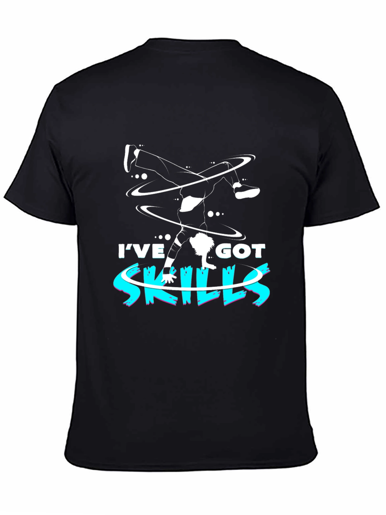 Black I've Got Skills Men's Graphic Tee view 4
