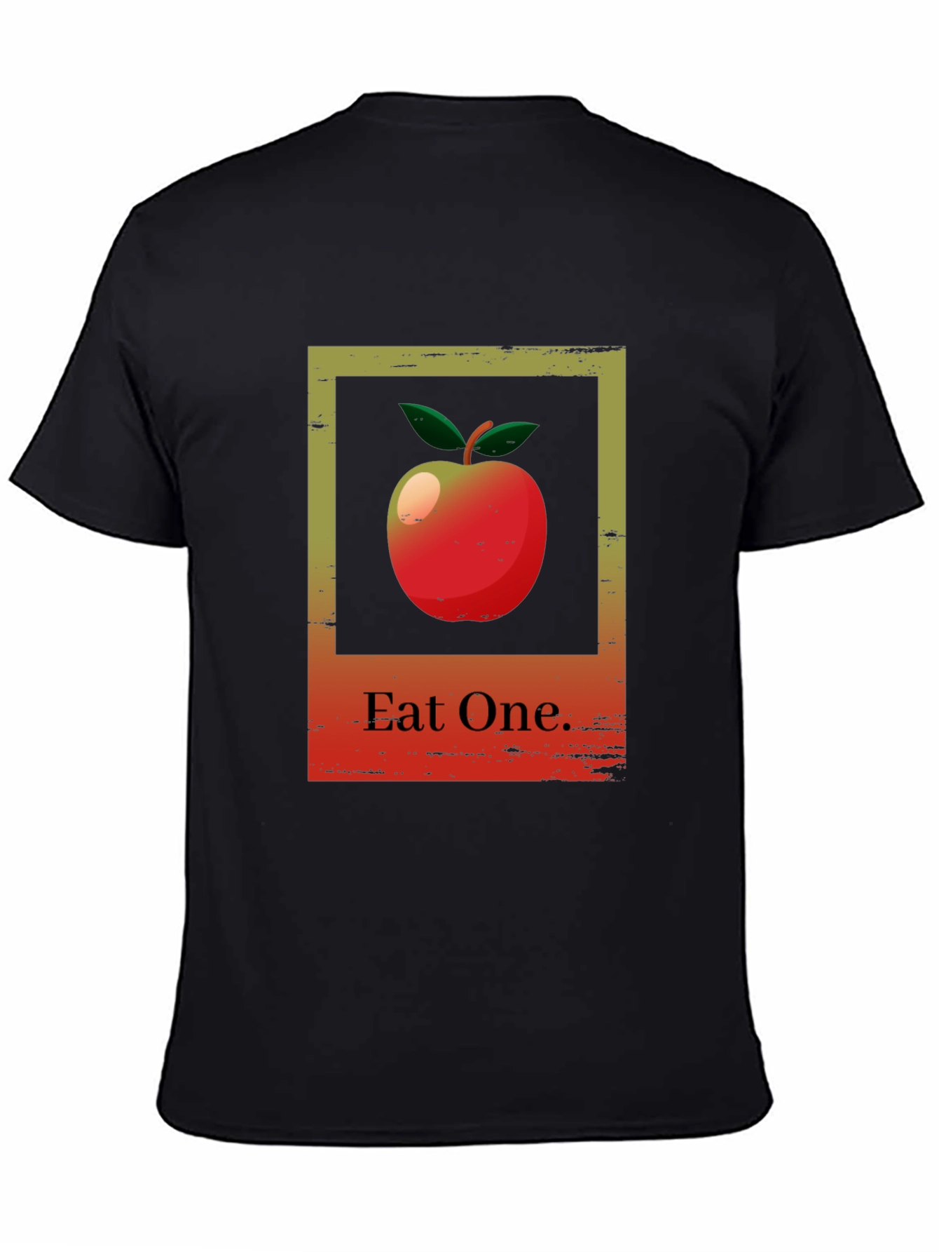 Eat One Apple Graphic T-Shirt - 4