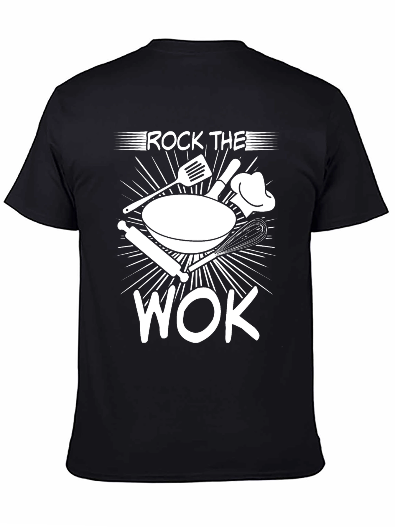 Black Rock The Wok Chef T-Shirt view 4