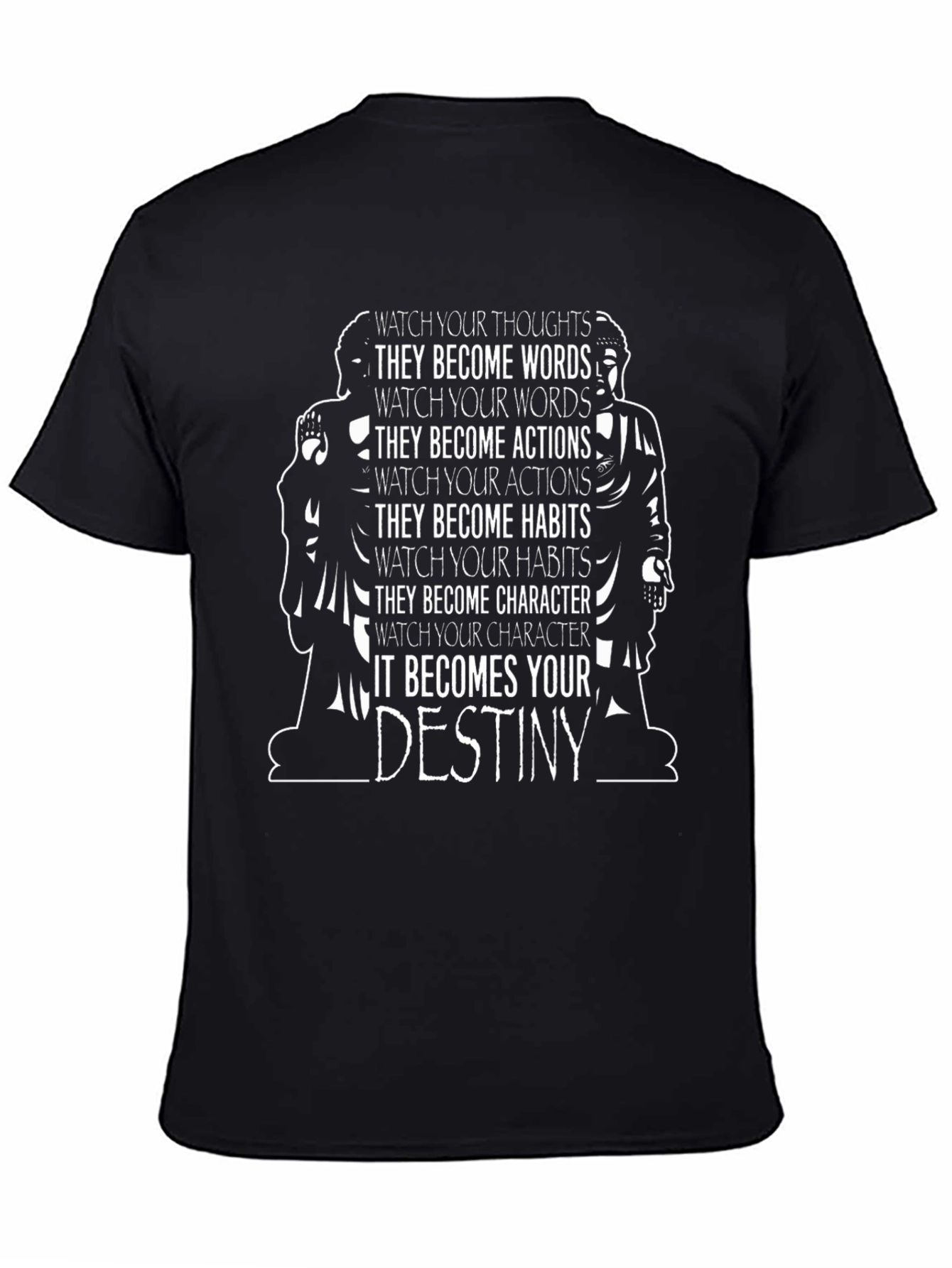 Black Thought Destiny T-Shirt view 4