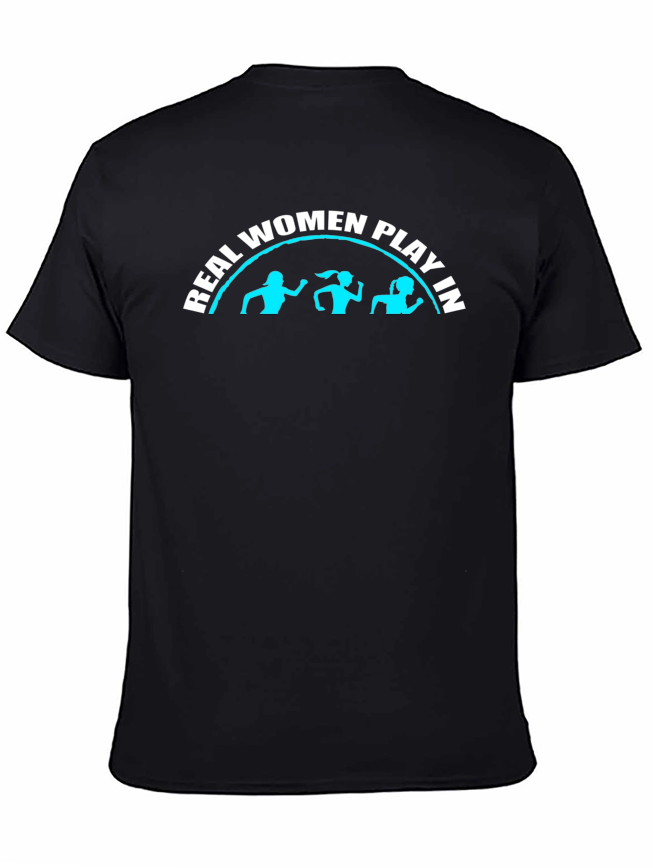 Black Real Women Play In T-Shirt view 4