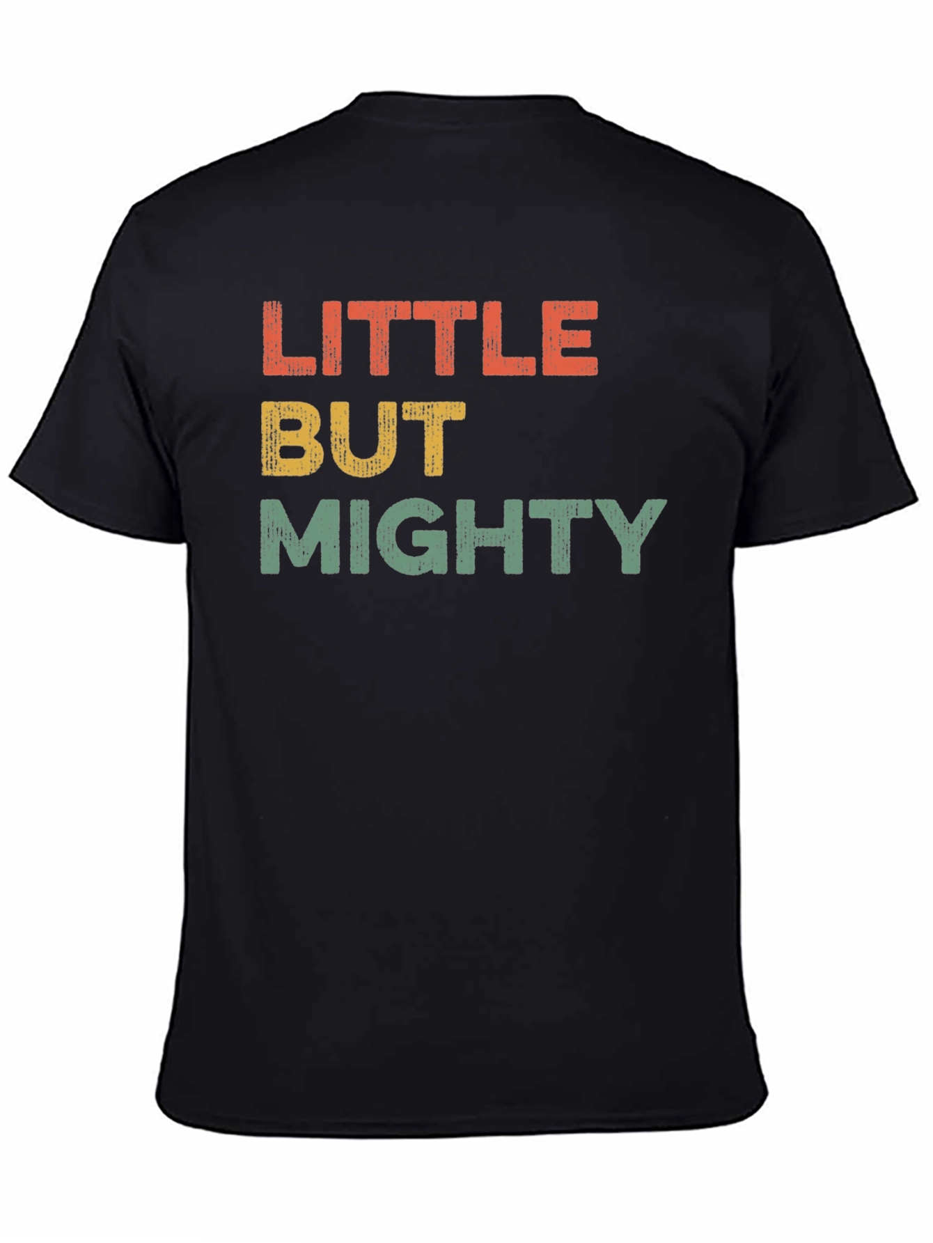 Black Little But Mighty Graphic T-Shirt view 4