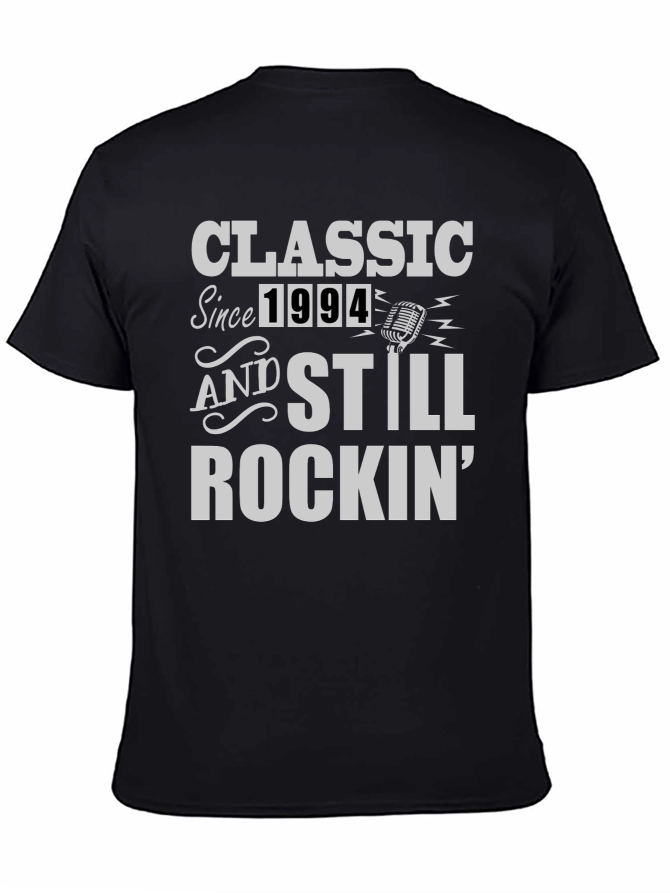 Black Classic Since 1994 Graphic T-Shirt view 4