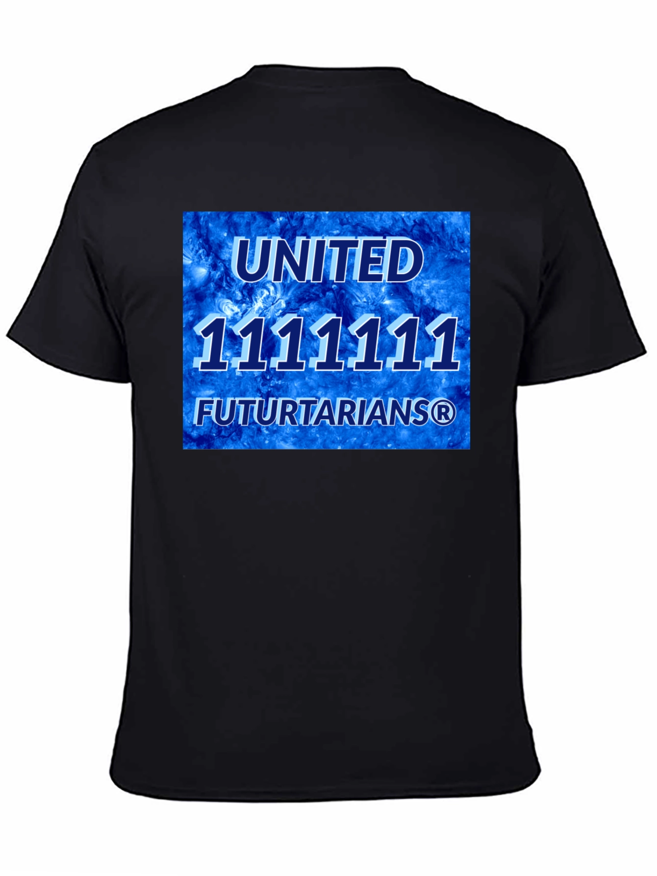 Black Futurtains® Graphic T-Shirt view 4