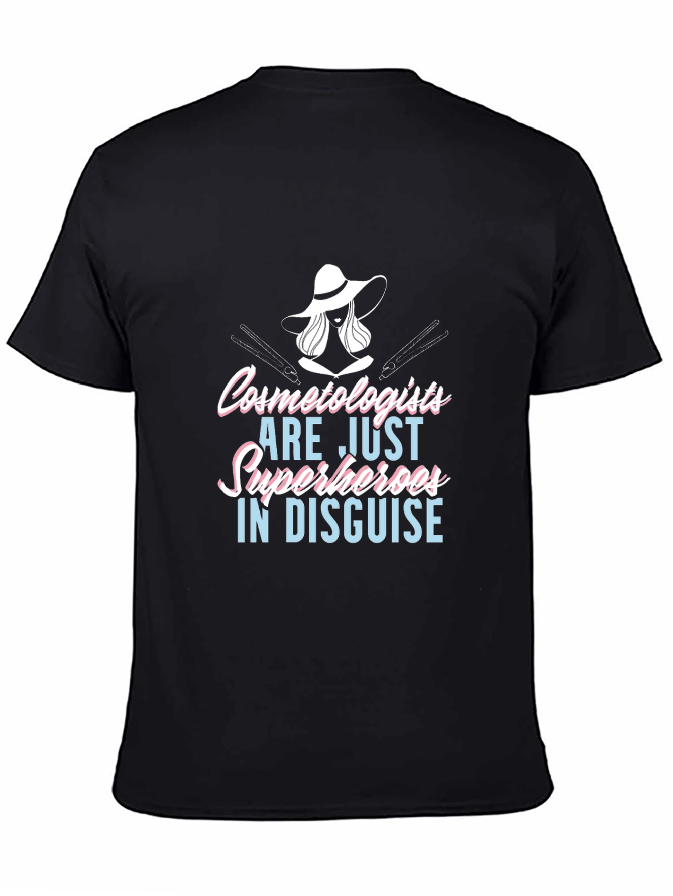 Cosmetologist Superhero Graphic Tee - 4