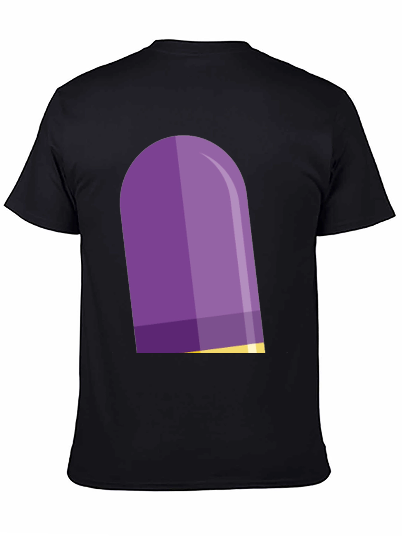 Black Purple Capsule T-Shirt - Stylish Graphic Tee view 4