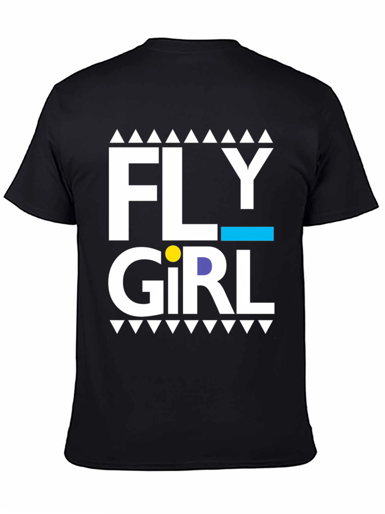 Black Fly Girl Graphic Tee - Stylish & Unique view 4