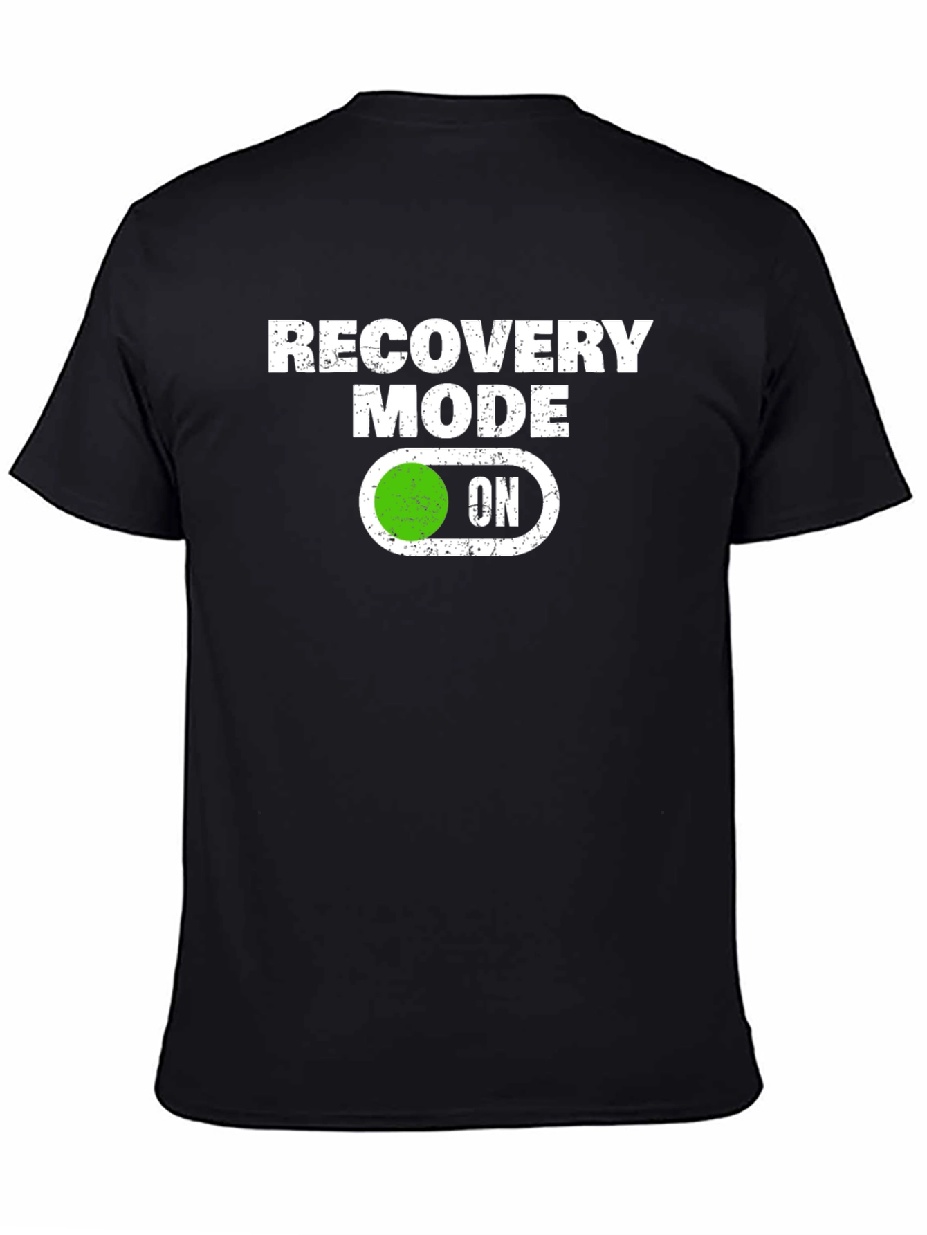 Black Recovery Mode ON T-Shirt - Funny & Stylish view 4