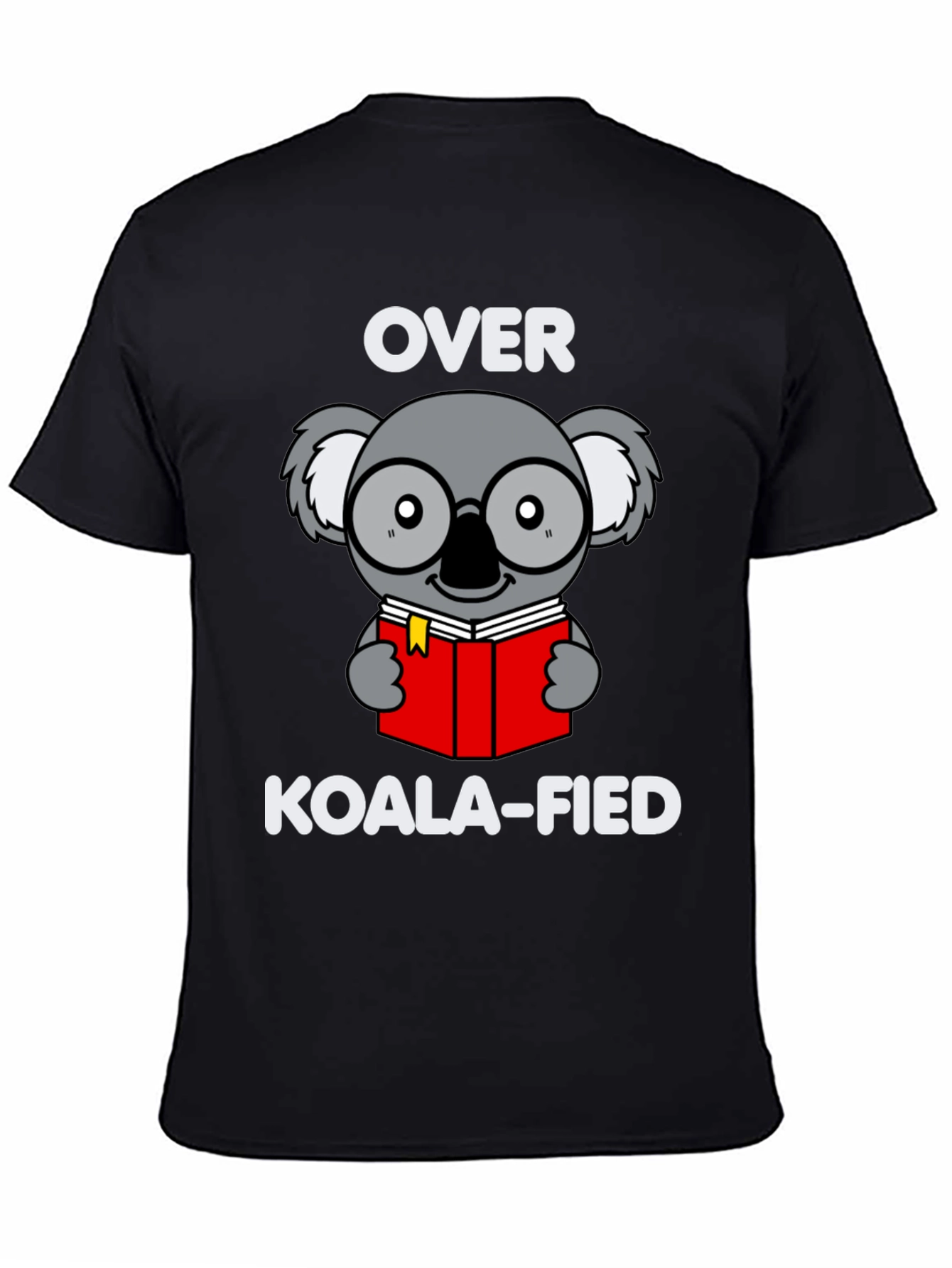 Black Over Koala-fied Graphic T-Shirt view 4