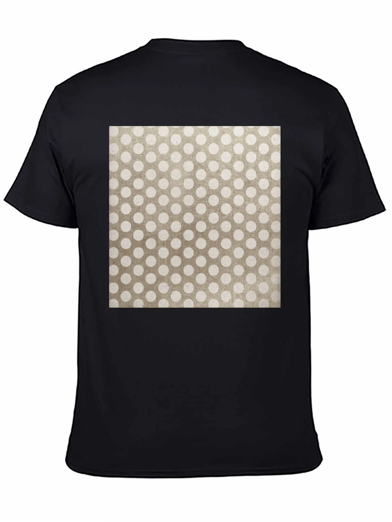 Black Polka Dot Tee - Stylish Casual Wear view 4