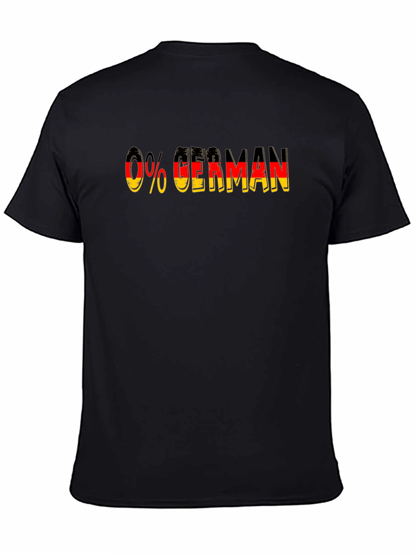 0% German Flag Graphic T-Shirt - 4