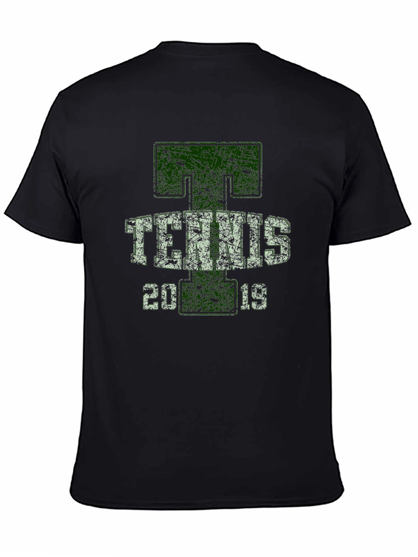 Black Tennis 2019 Graphic T-Shirt view 4