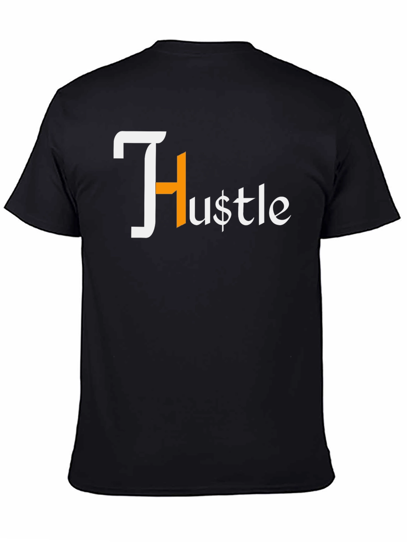 Black Hustle Graphic Tee - Stylish Men's T-Shirt view 4