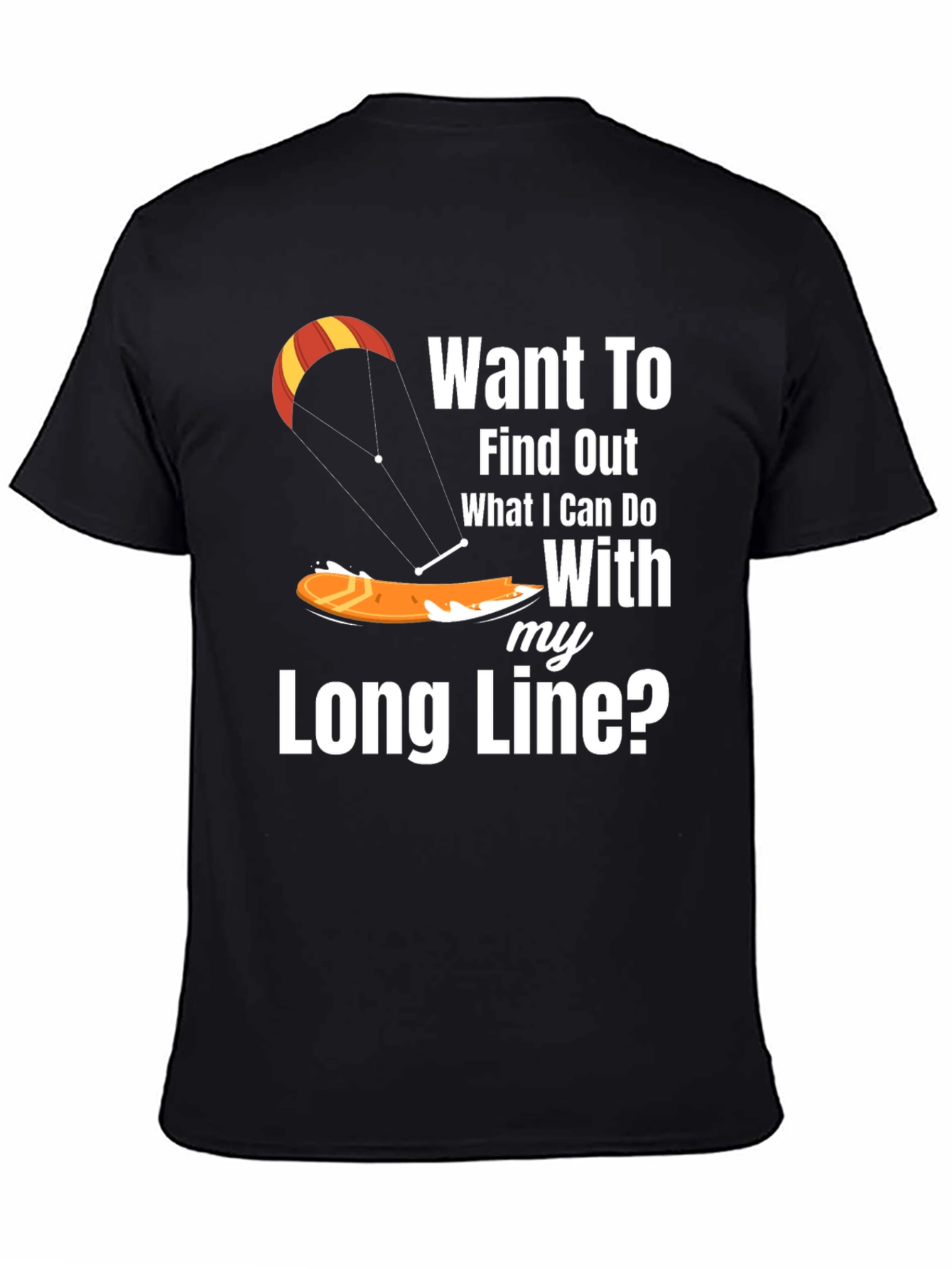 Black Want To Find Out What I Can Do T-Shirt view 4