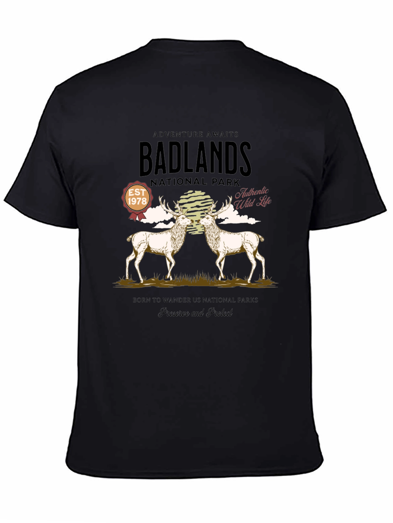 Badlands National Park Adventure T-Shirt - 4