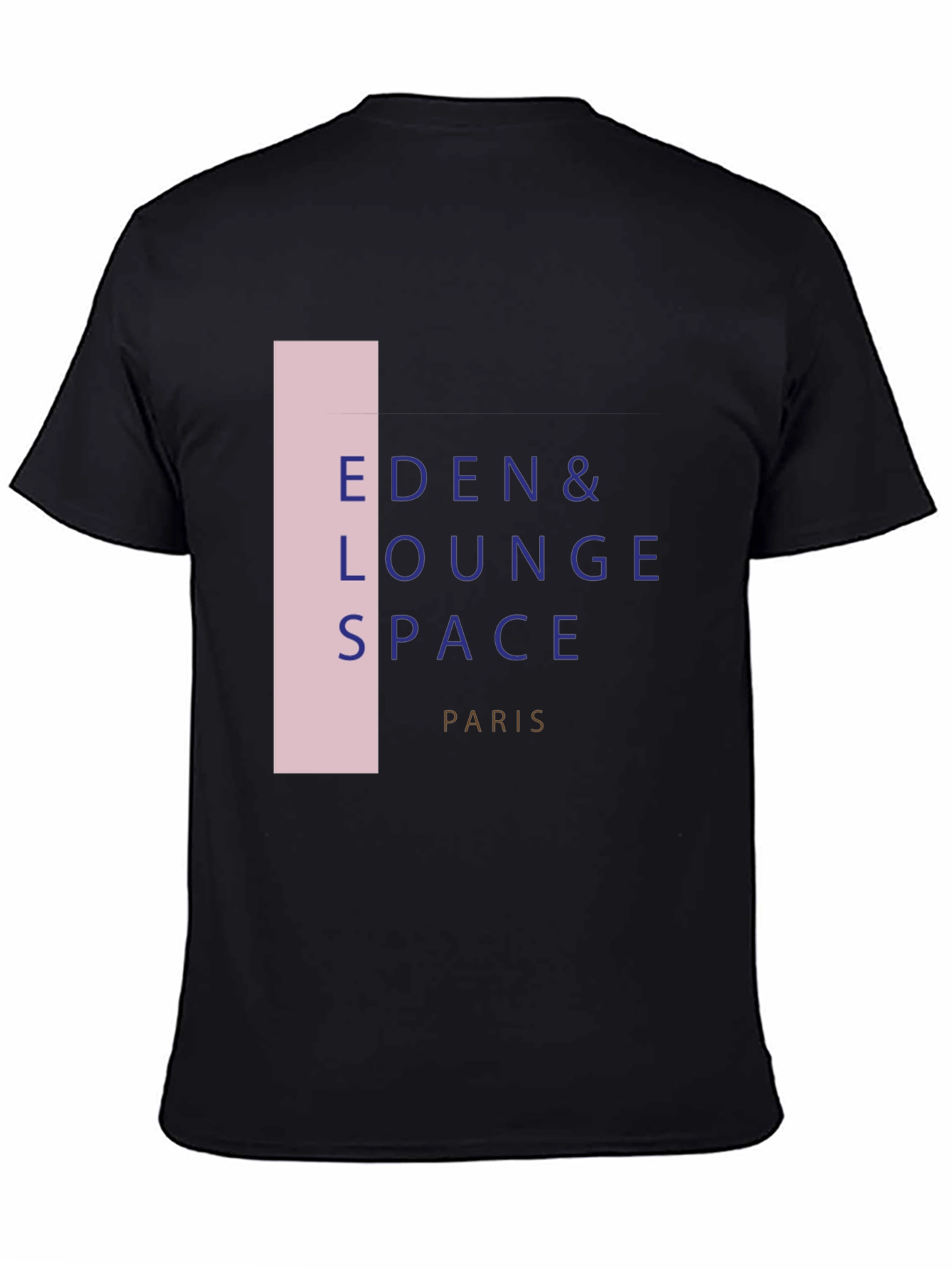 Black Eden Lounge Space Paris Graphic Tee view 4