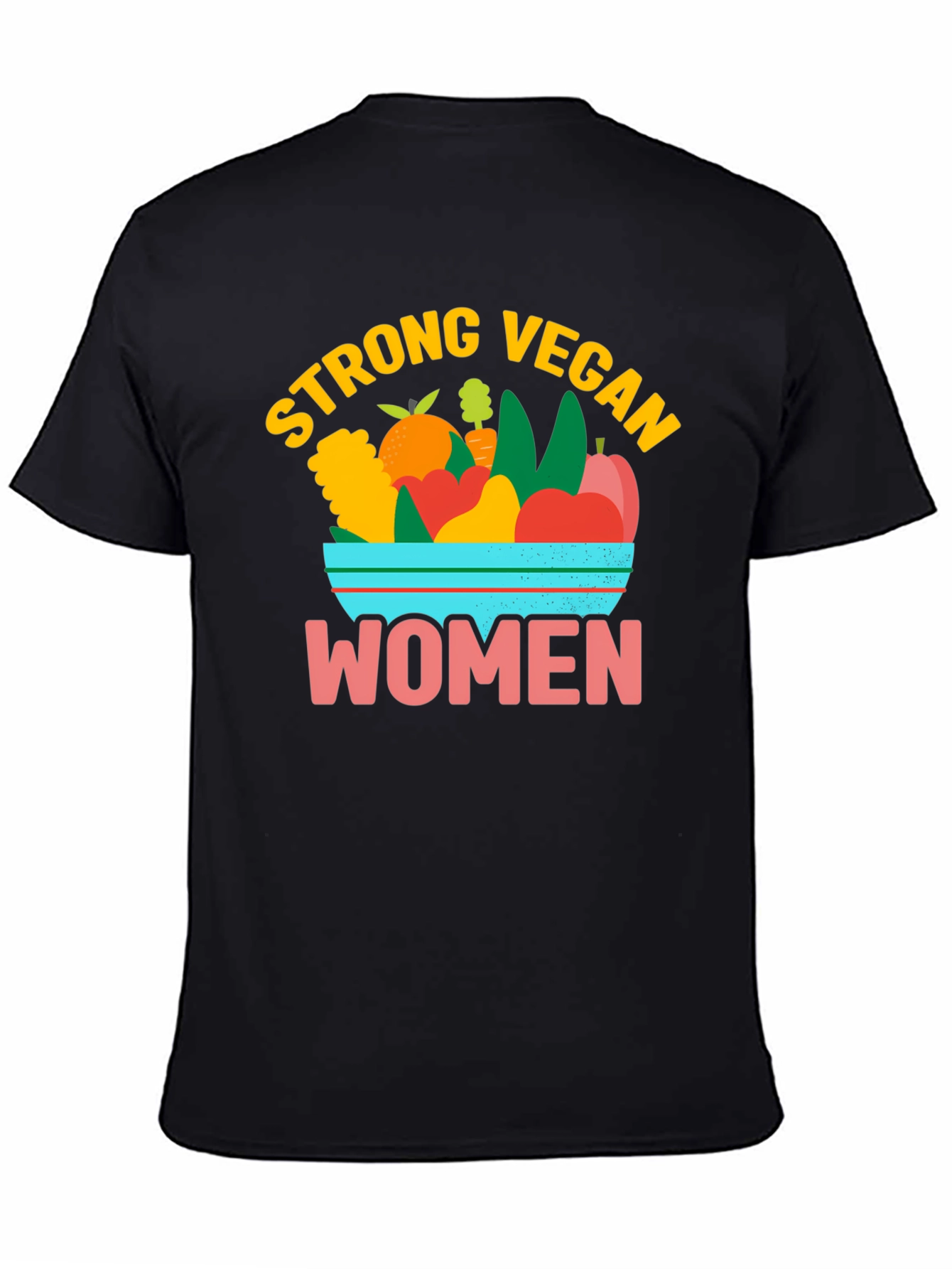Strong Vegan Women Graphic Tee - 4