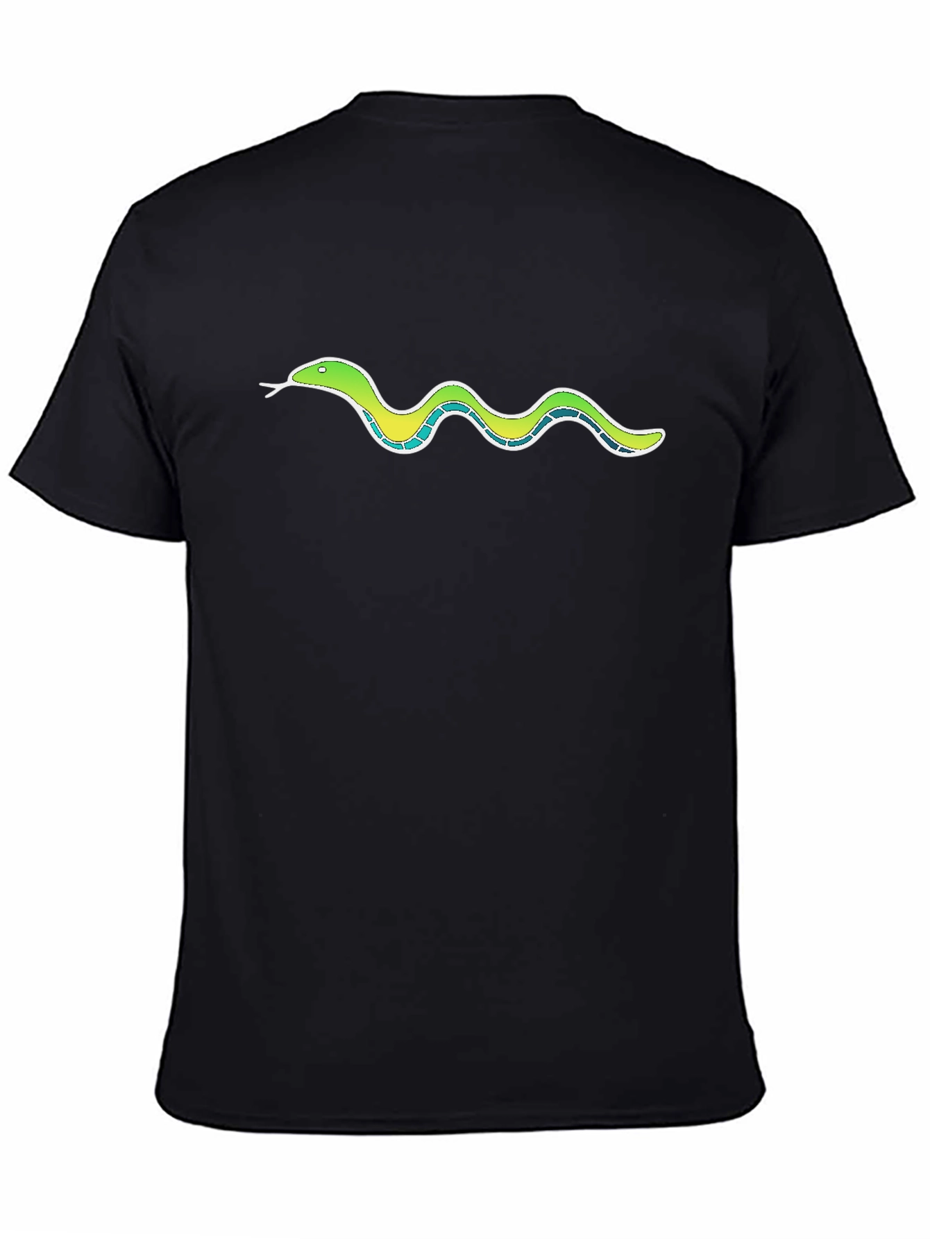 Black Snake Graphic Tee - Stylish Casual Wear view 4