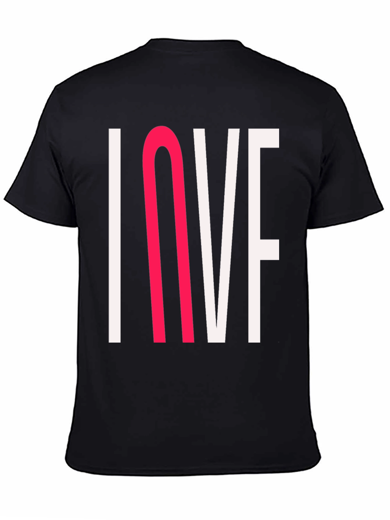 LOVE Graphic Tee - Bold & Stylish Black T-Shirt - 4