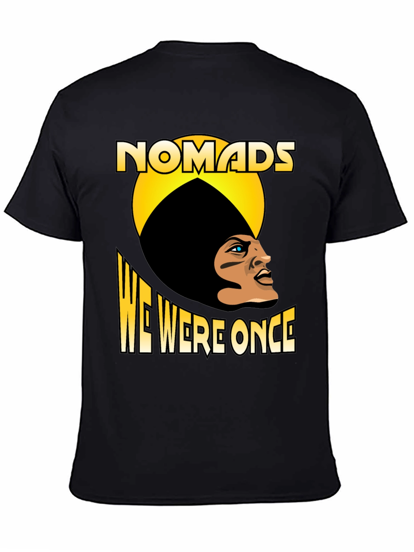 Black Nomads We Were Once Graphic T-Shirt view 4