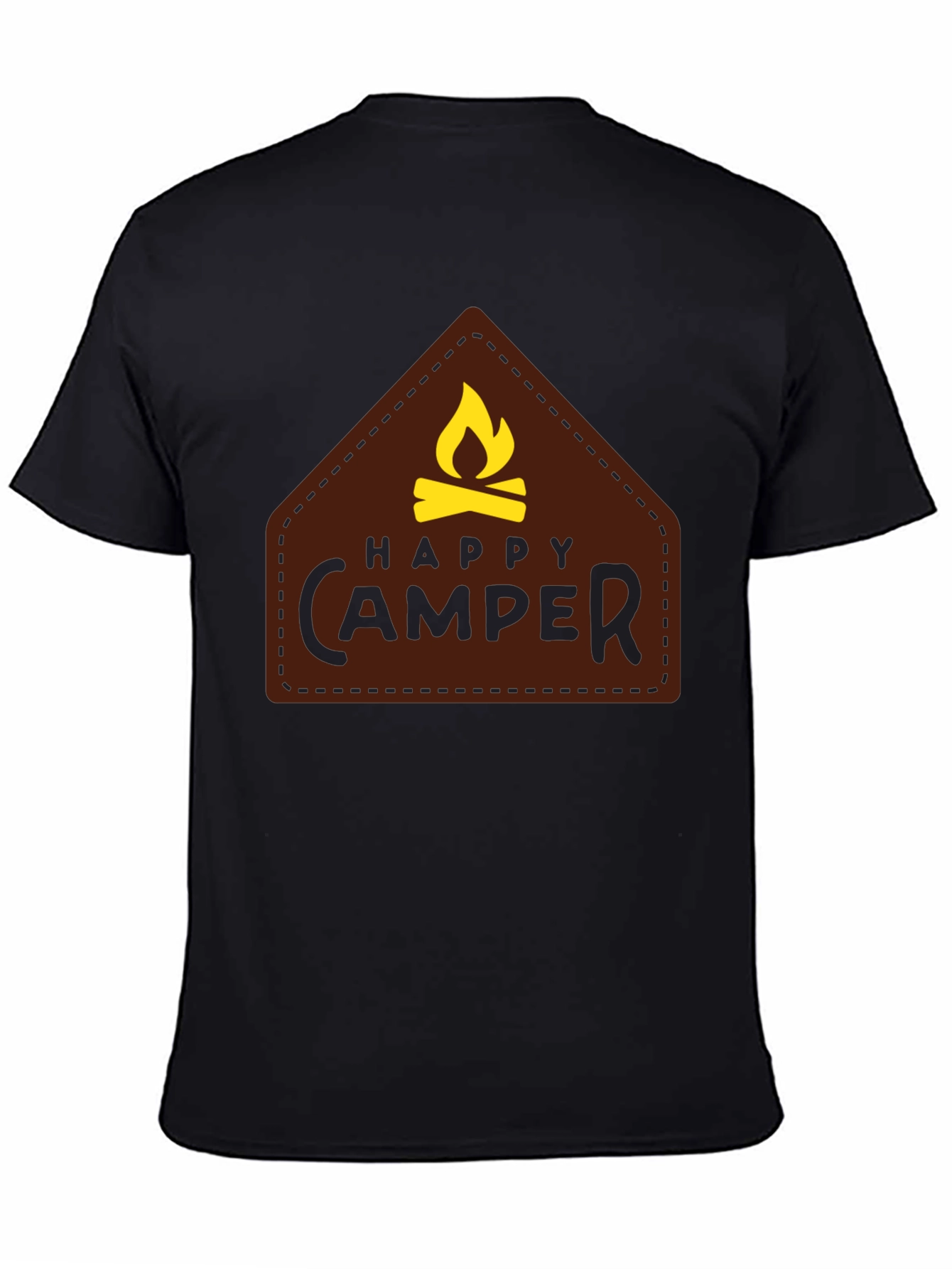 Black Happy Camper Graphic Tee - Adventure Ready! view 4
