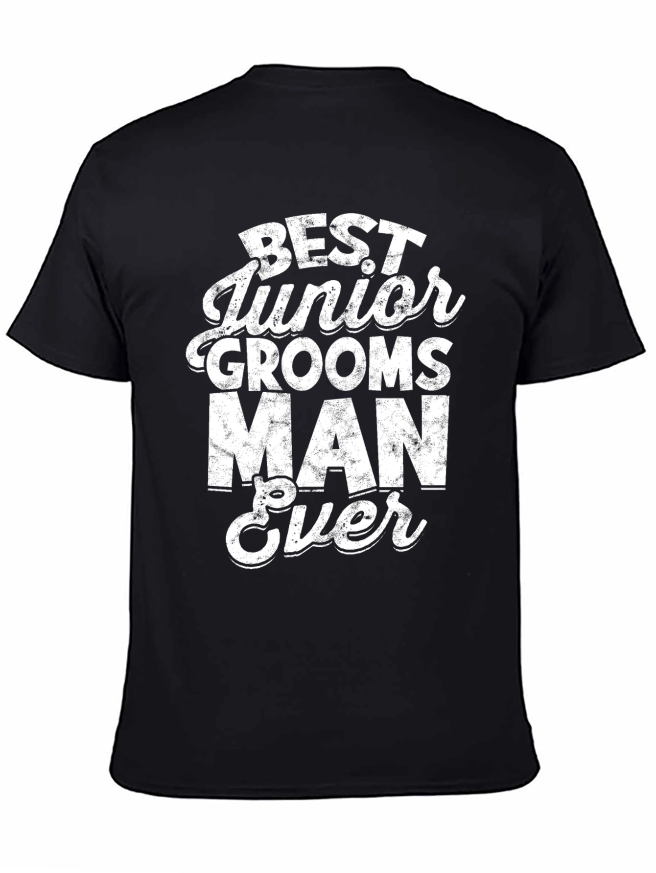 Best Junior Groomsman Ever Graphic Tee - 4