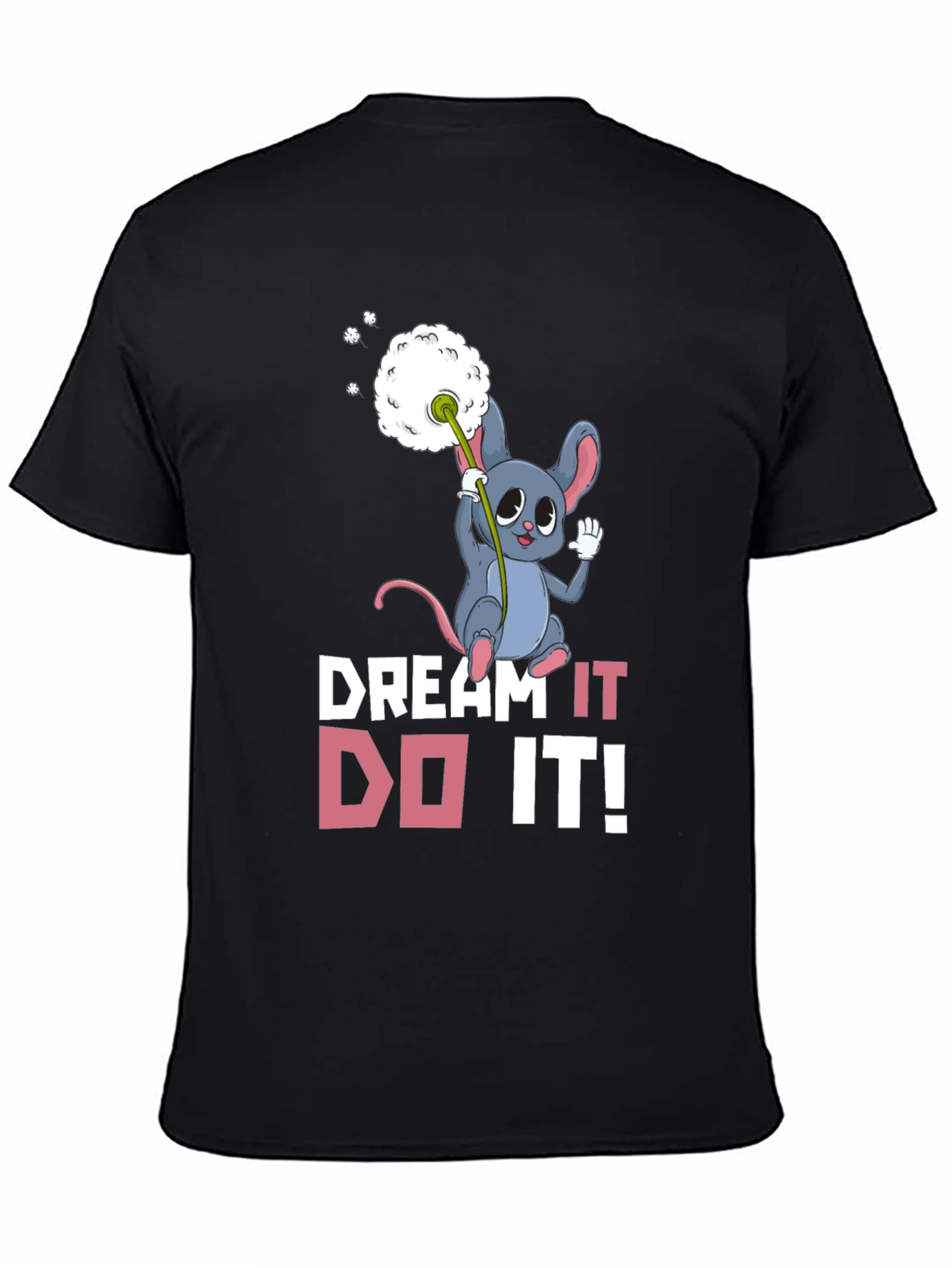 Black Dream It, Do It! Graphic Tee view 4