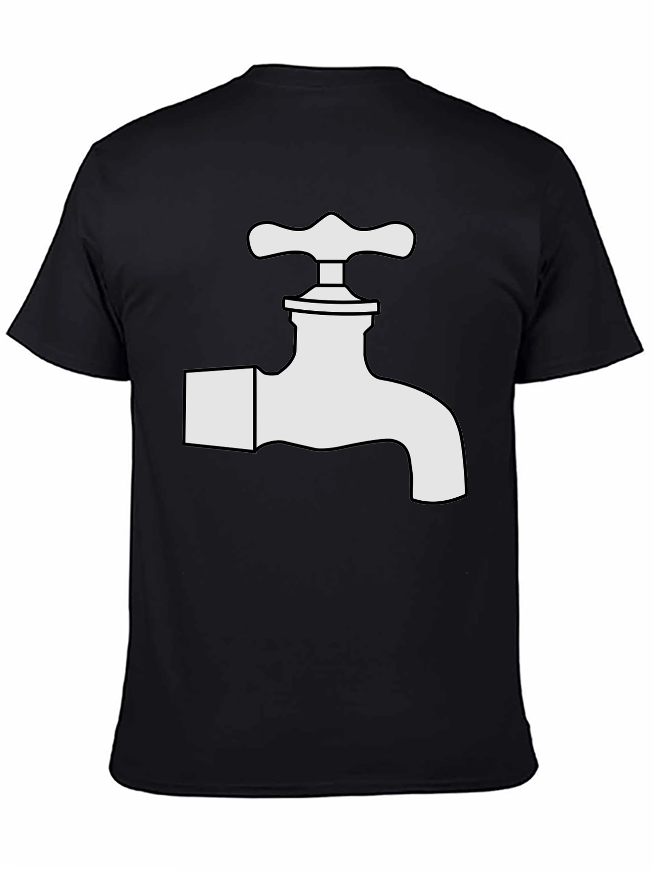 Black Tap Graphic Black T-Shirt view 4