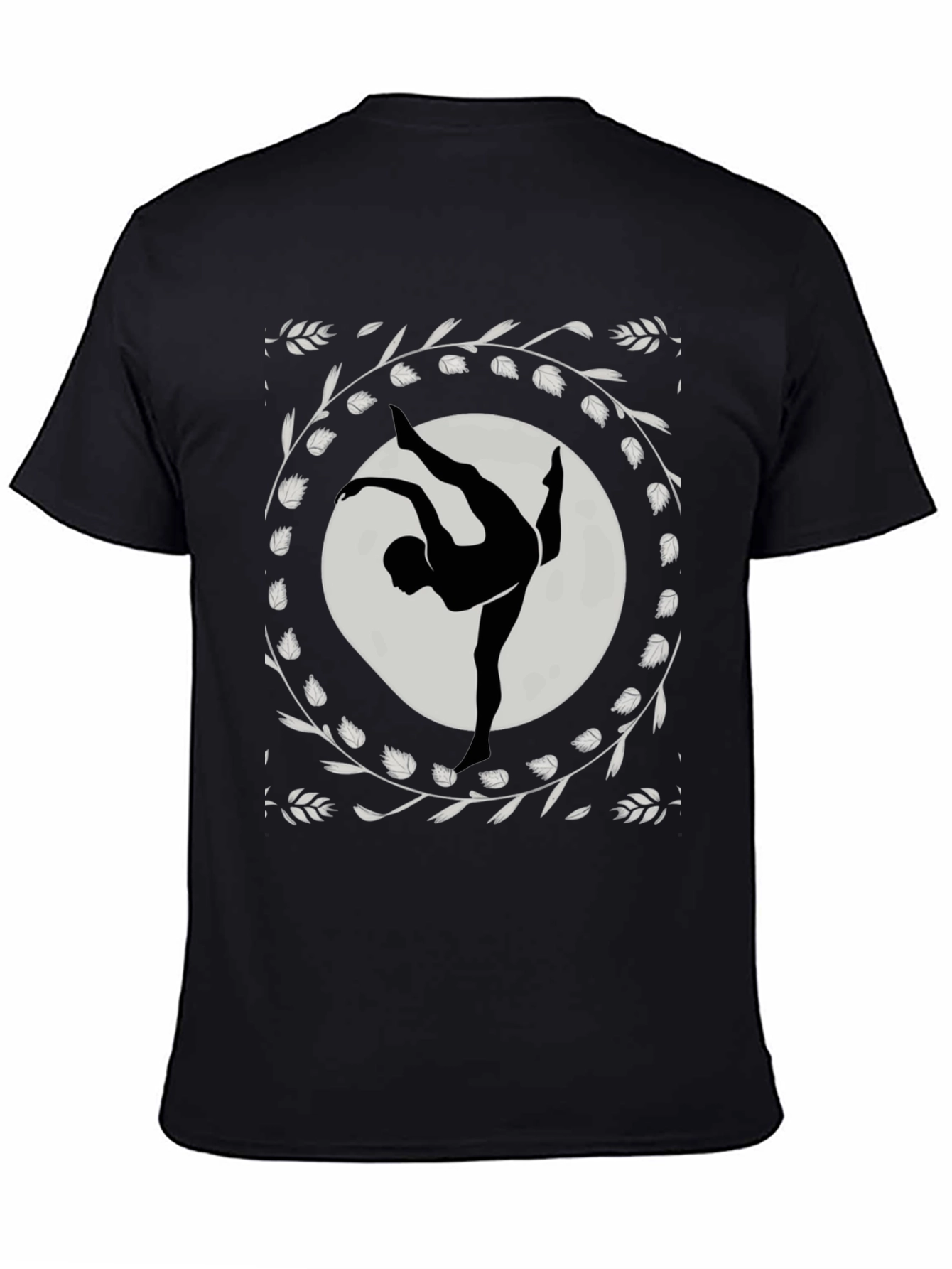 Black Dance Silhouette T-Shirt view 4