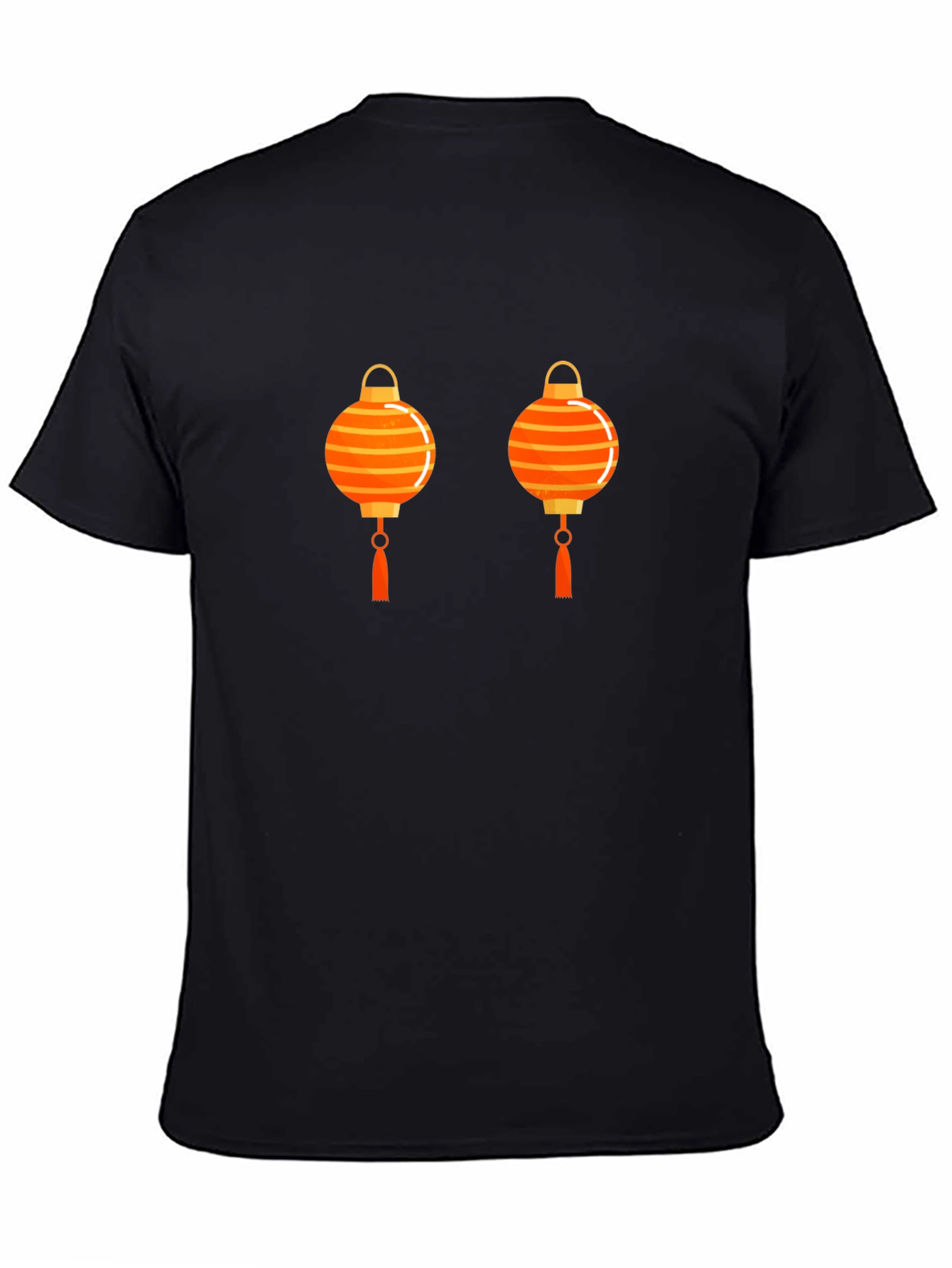 Black Lantern T-Shirt - Chinese New Year Tee view 4