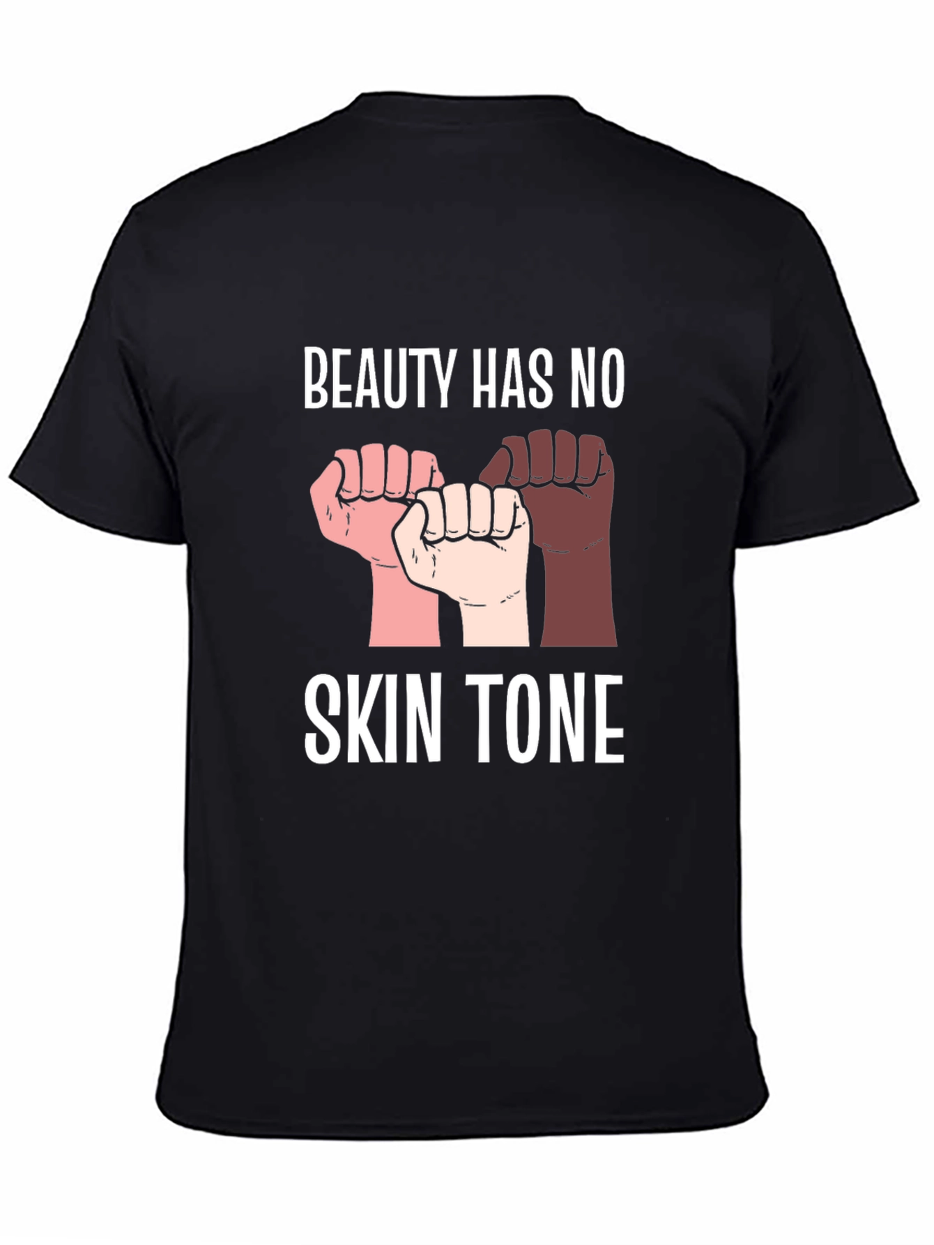 Black Beauty Has No Skin Tone Graphic Tee view 4
