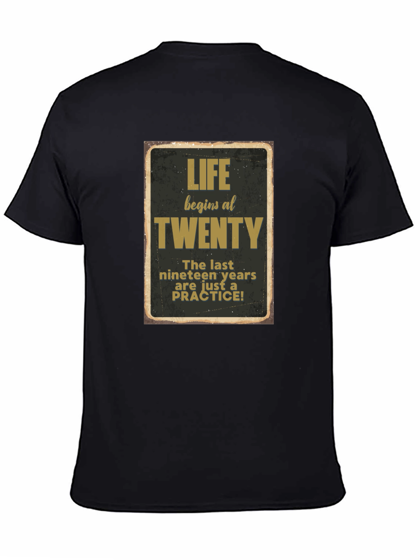 Life Begins At Twenty Graphic T-Shirt - 4