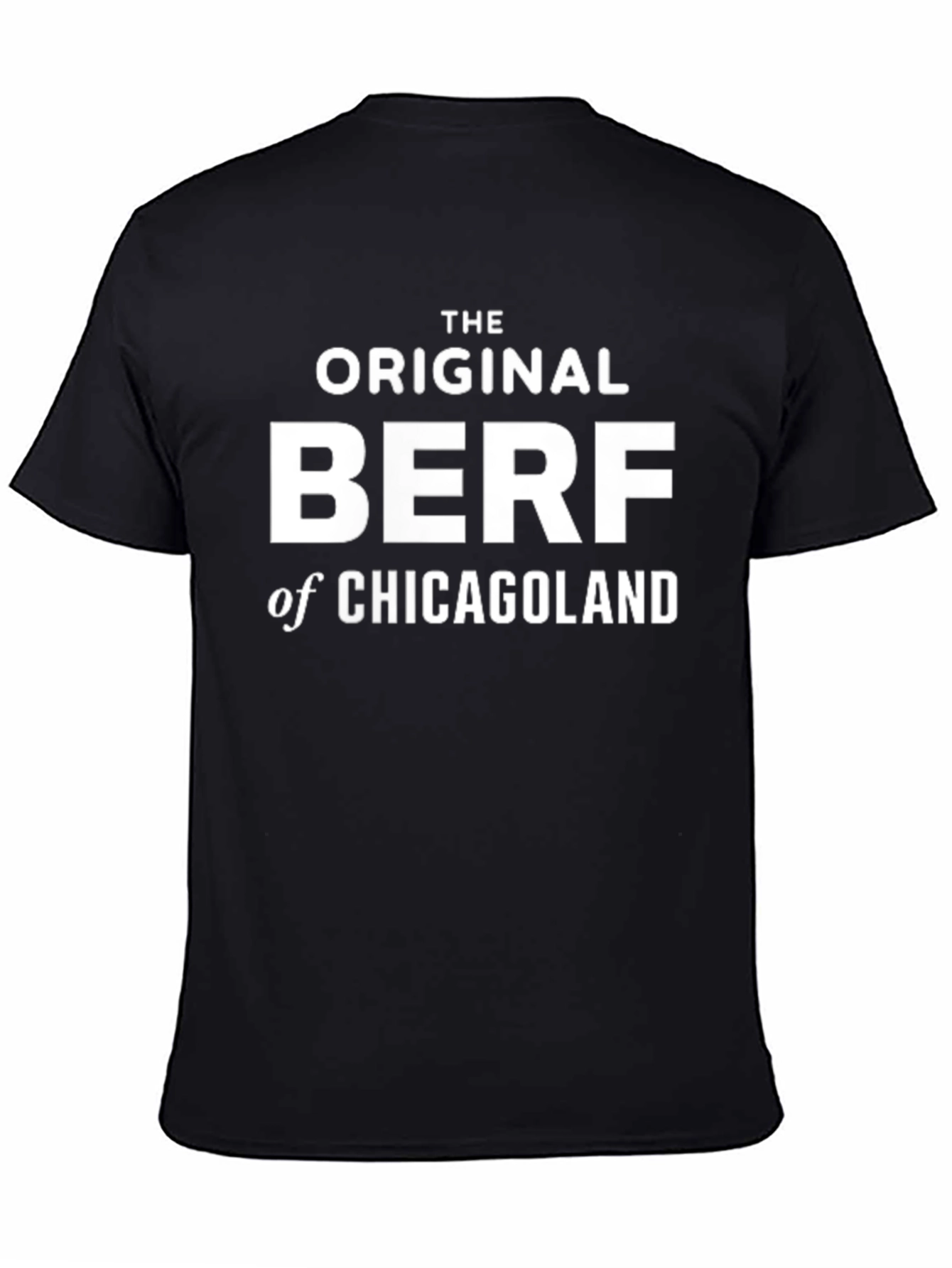Black Original BERF of Chicagoland Graphic Tee view 4
