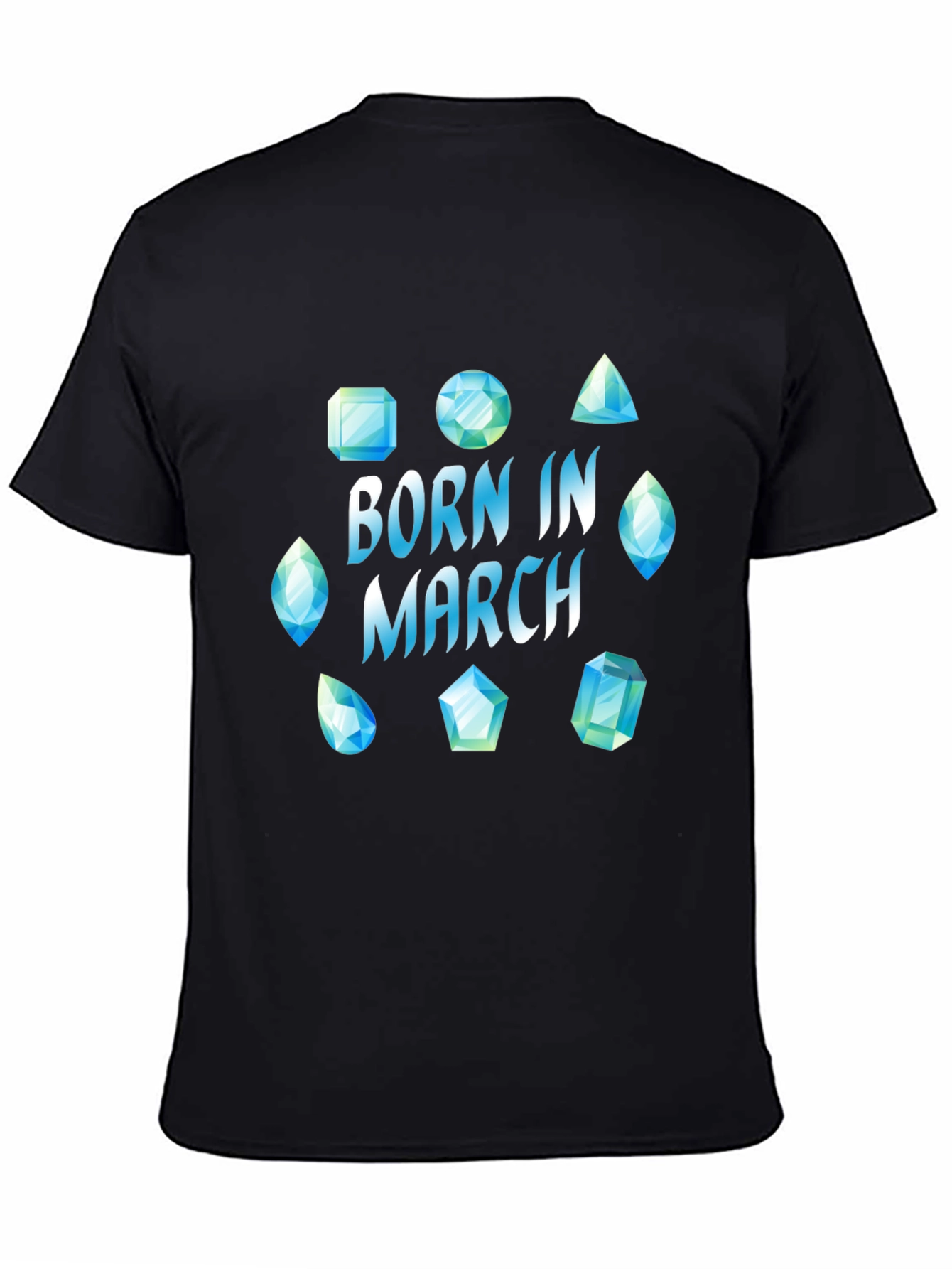 Born in March Gemstone T-Shirt - 4