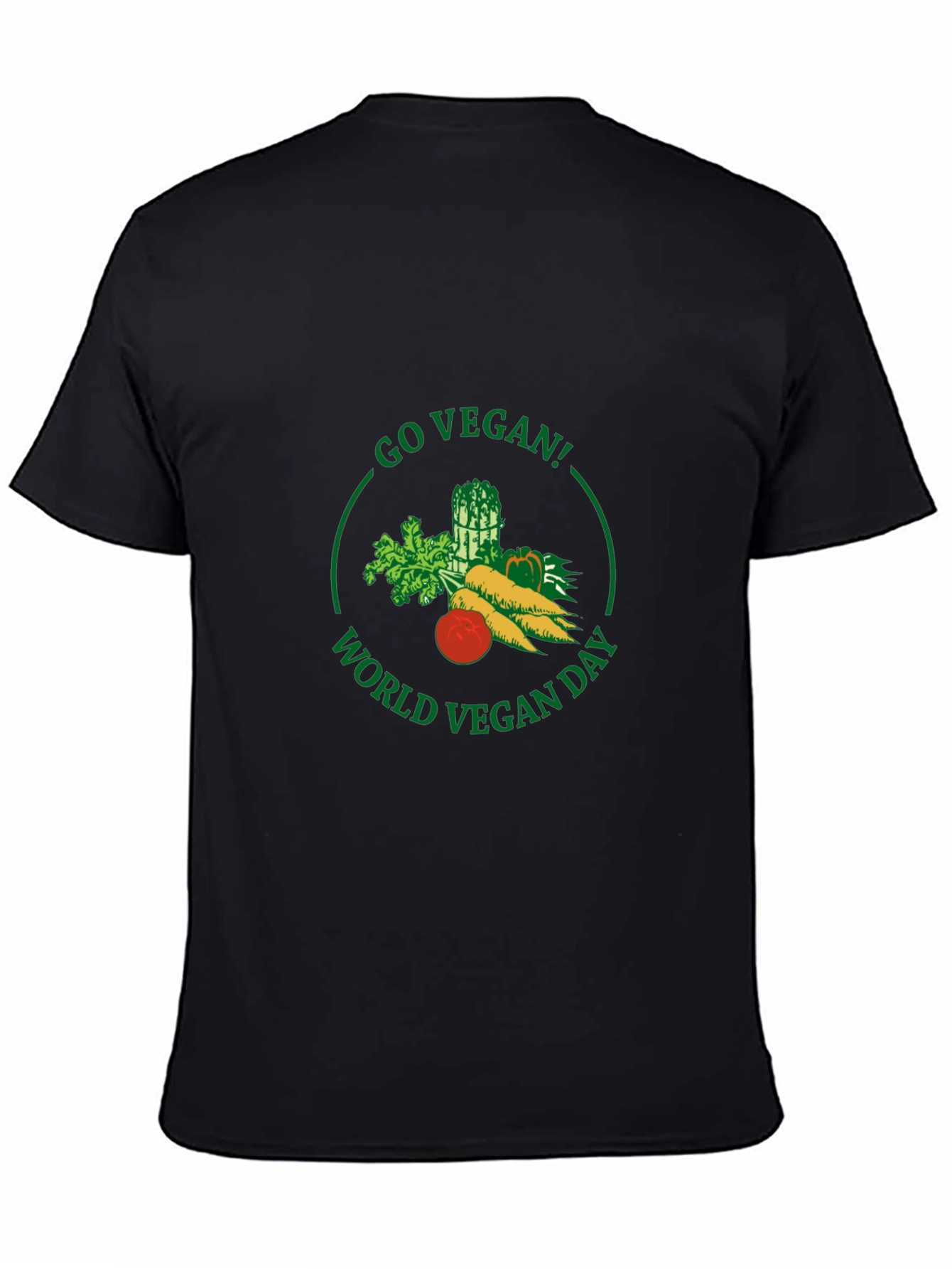 Go Vegan! World Vegan Day Graphic T-Shirt - 4