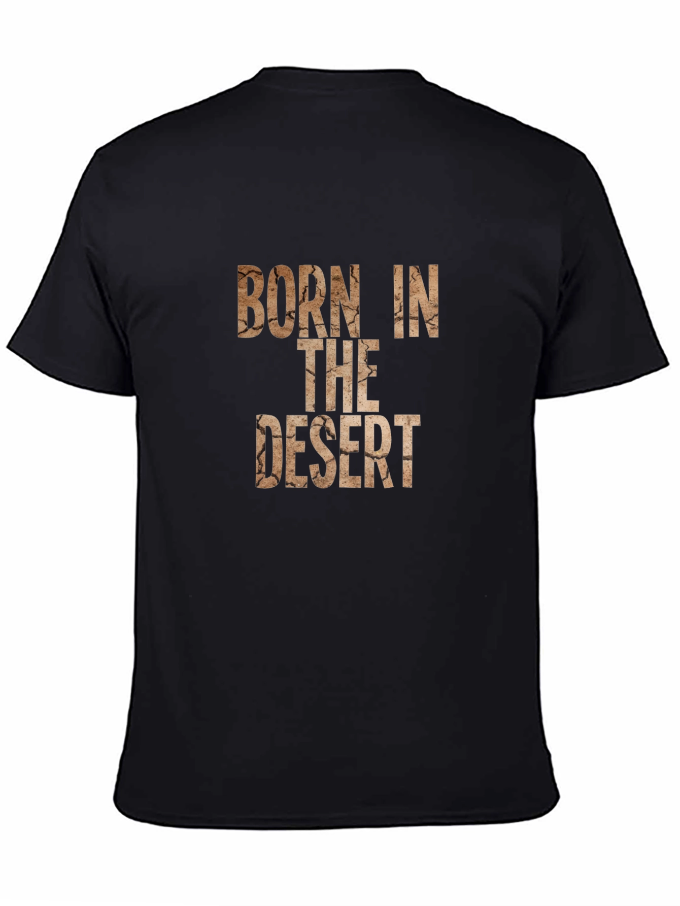 Black Born In The Desert Graphic Tee view 4