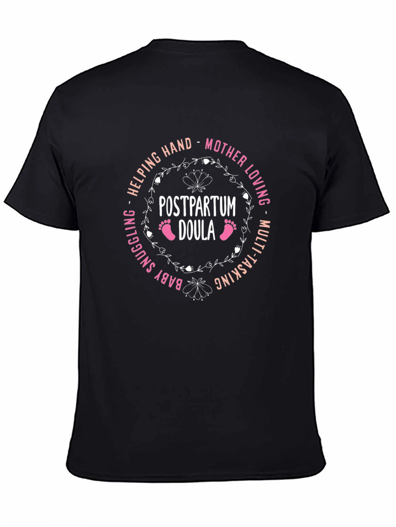 Postpartum Doula T-Shirt - Helping Hand - 4