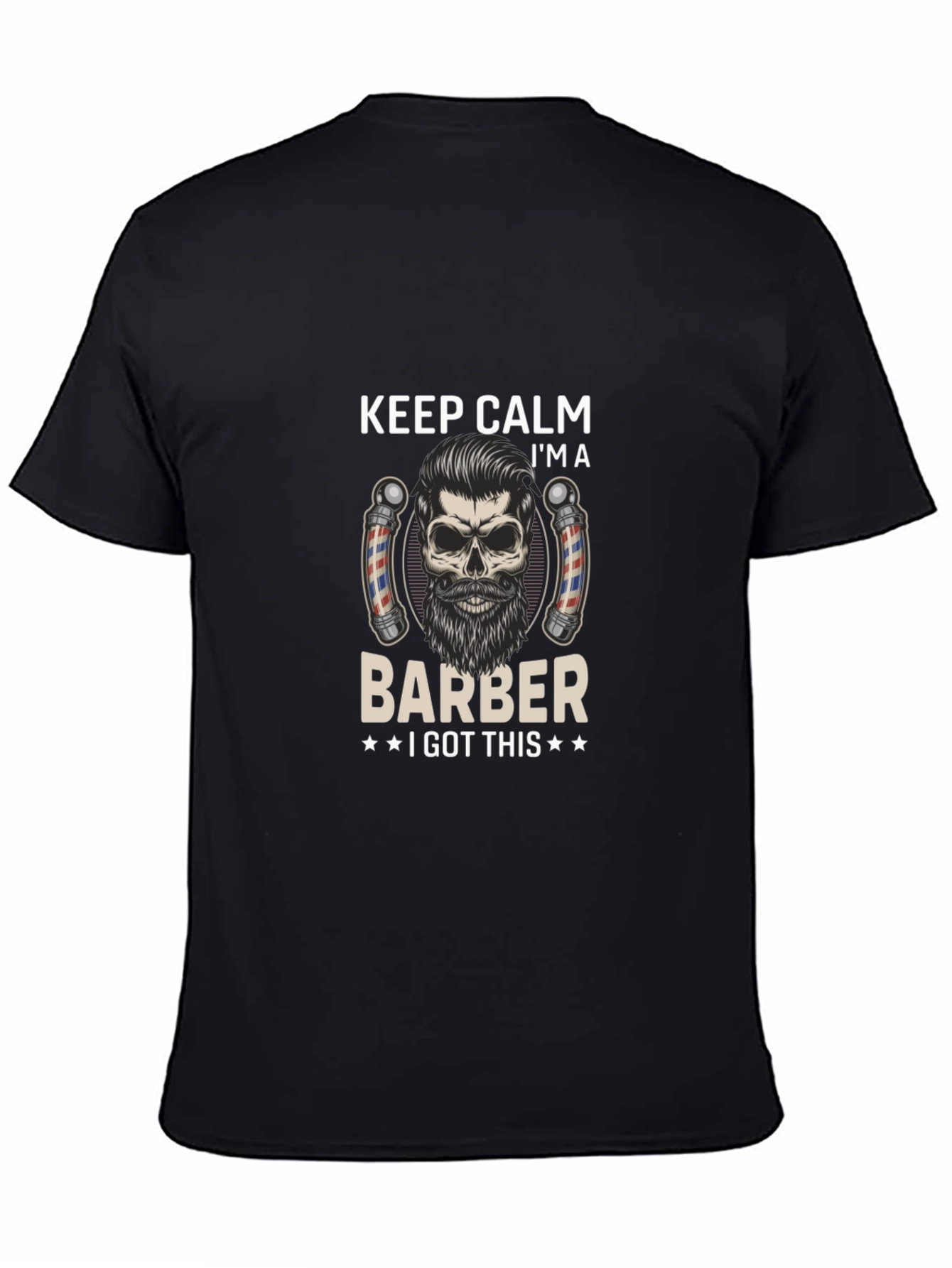 Keep Calm Barber T-Shirt - Stylish & Unique - 4